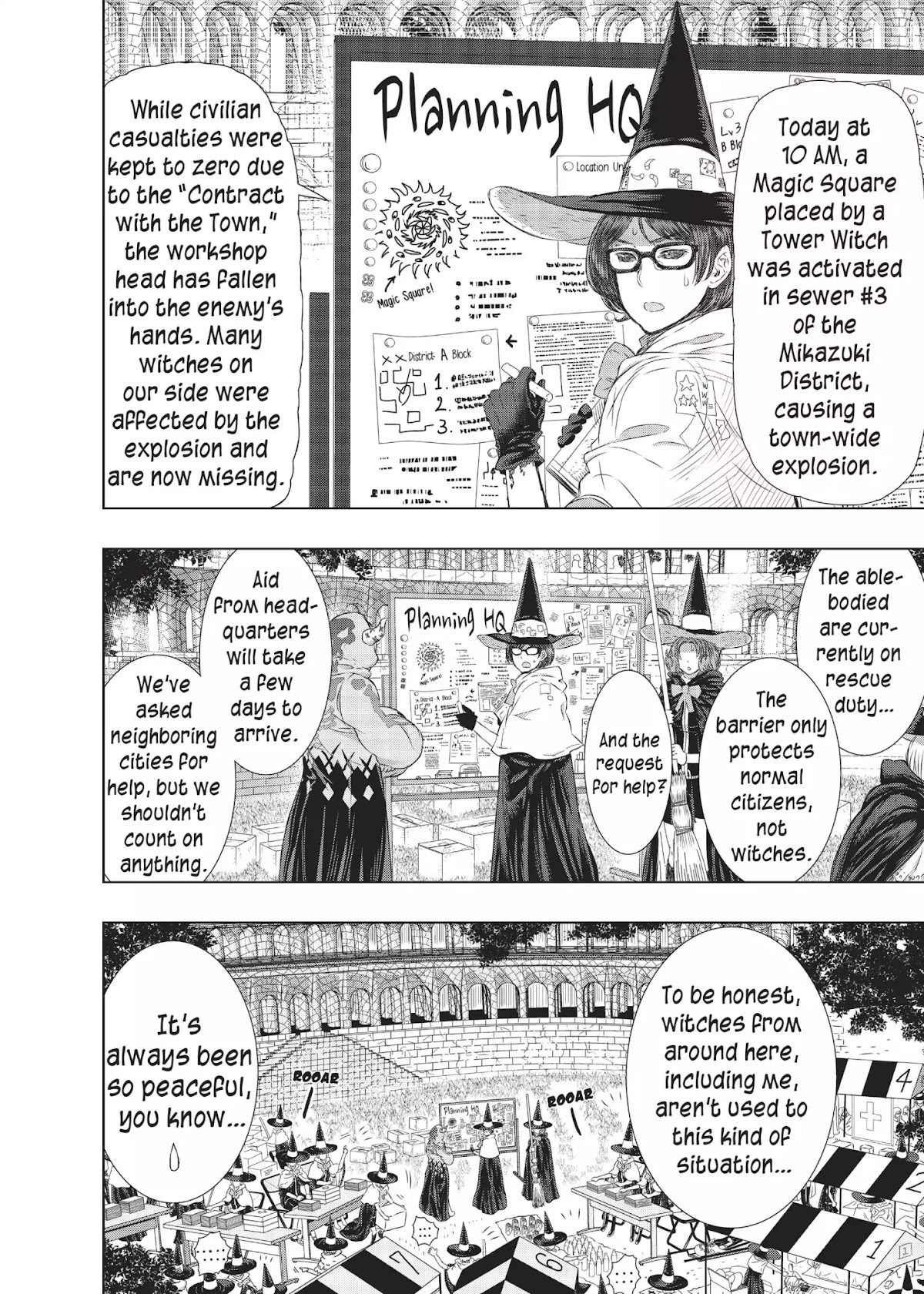 Witchcraft Works Chapter 19 page 3 - Chapter 19: Takamiya and the Fight Against Weekend: 2