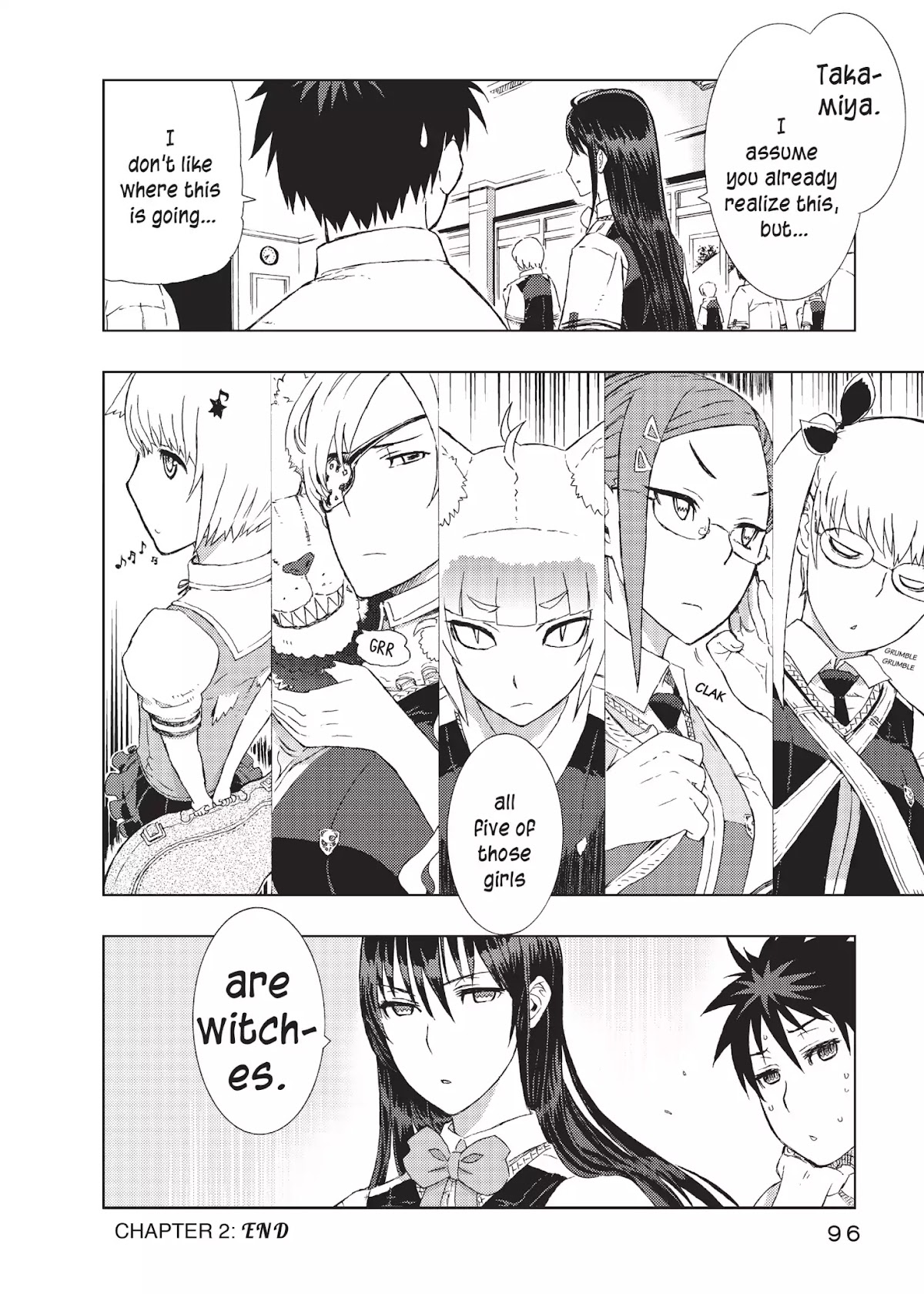 Witchcraft Works Chapter 2 page 38 - Chapter 2: Takamiya and the Furry-eared Witches