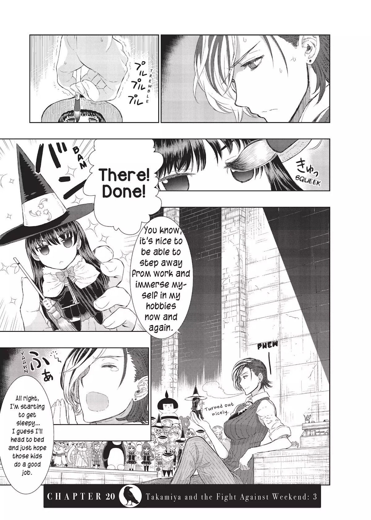 Witchcraft Works Chapter 20 page 1 - Chapter 20: Takamiya and the Fight Against Weekend: 3