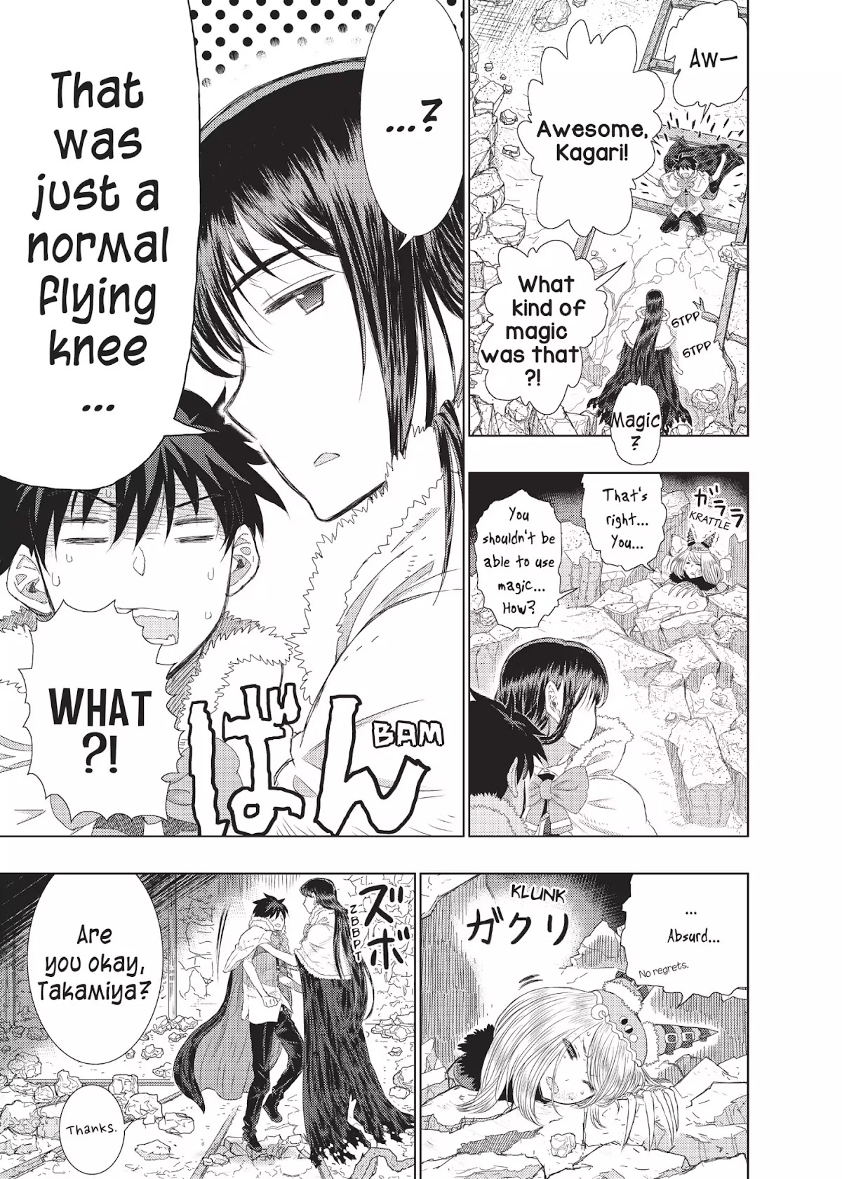 Witchcraft Works Chapter 20 page 11 - Chapter 20: Takamiya and the Fight Against Weekend: 3