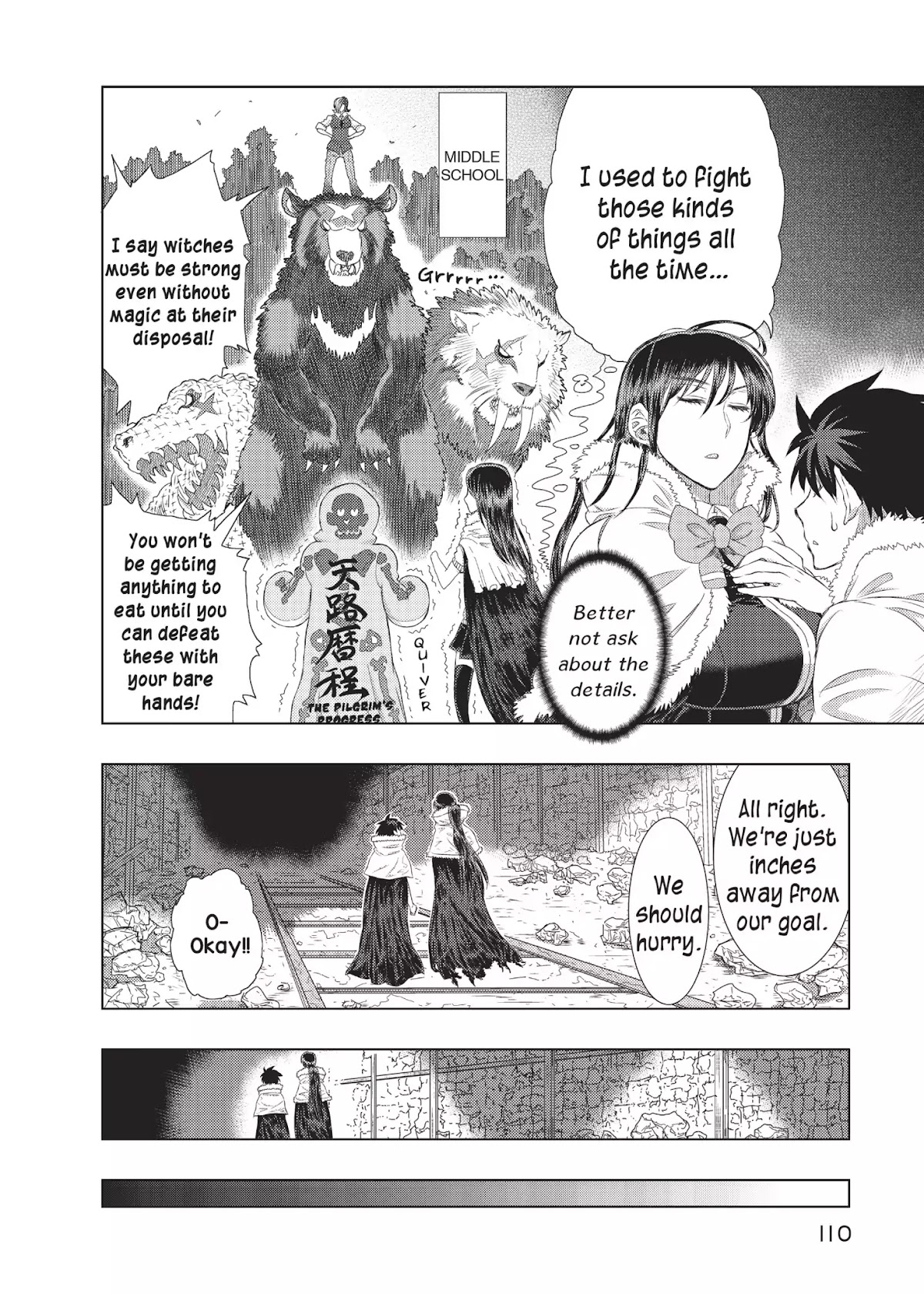 Witchcraft Works Chapter 20 page 12 - Chapter 20: Takamiya and the Fight Against Weekend: 3