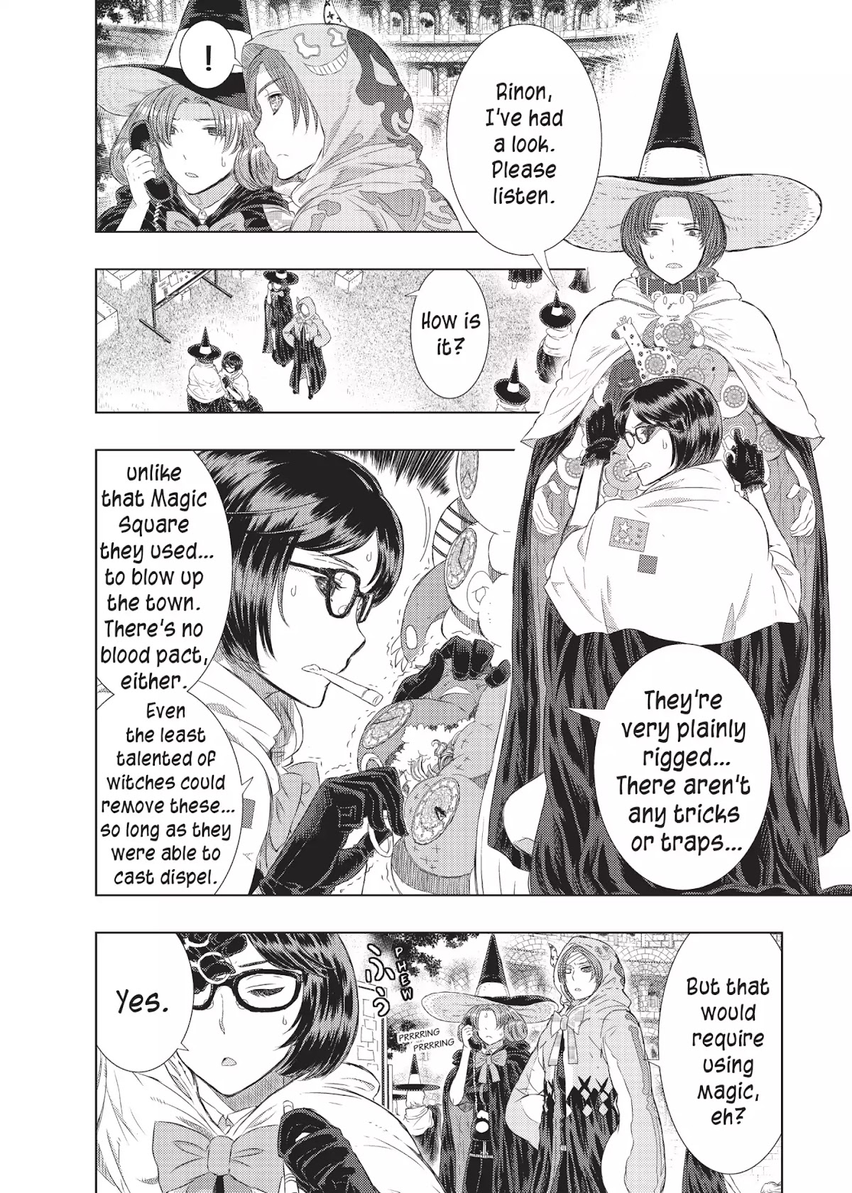 Witchcraft Works Chapter 20 page 14 - Chapter 20: Takamiya and the Fight Against Weekend: 3