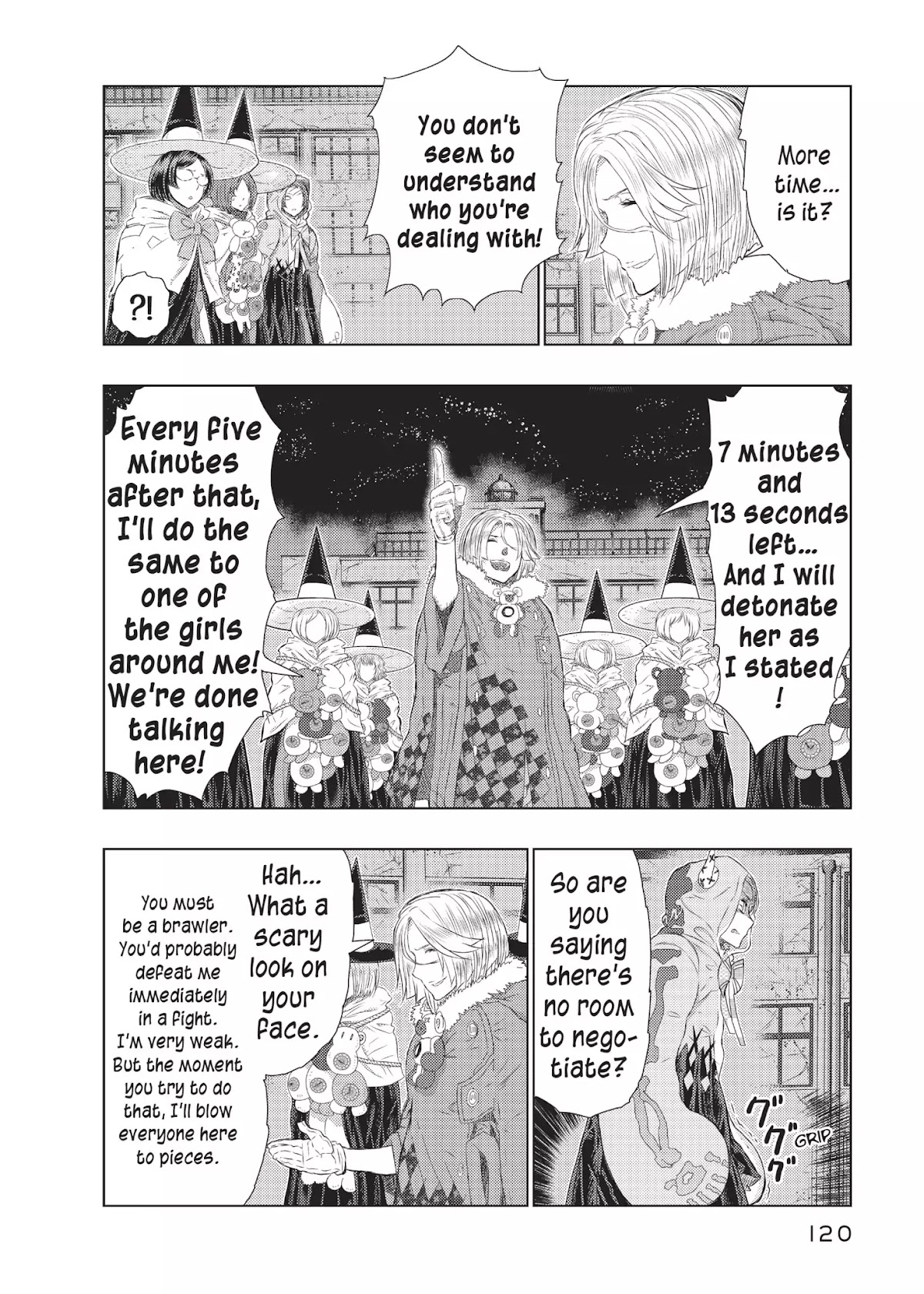 Witchcraft Works Chapter 20 page 22 - Chapter 20: Takamiya and the Fight Against Weekend: 3