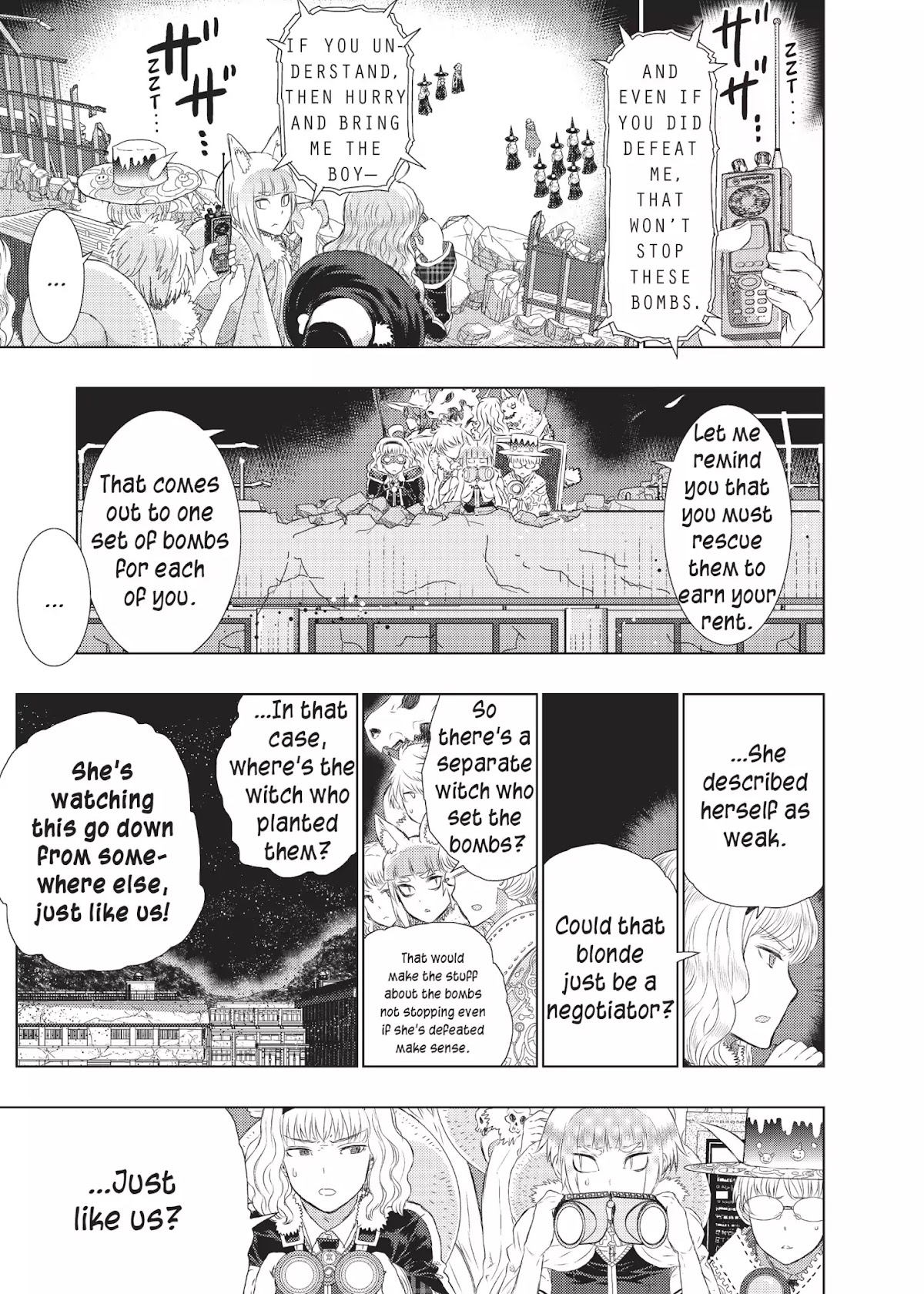 Witchcraft Works Chapter 20 page 23 - Chapter 20: Takamiya and the Fight Against Weekend: 3