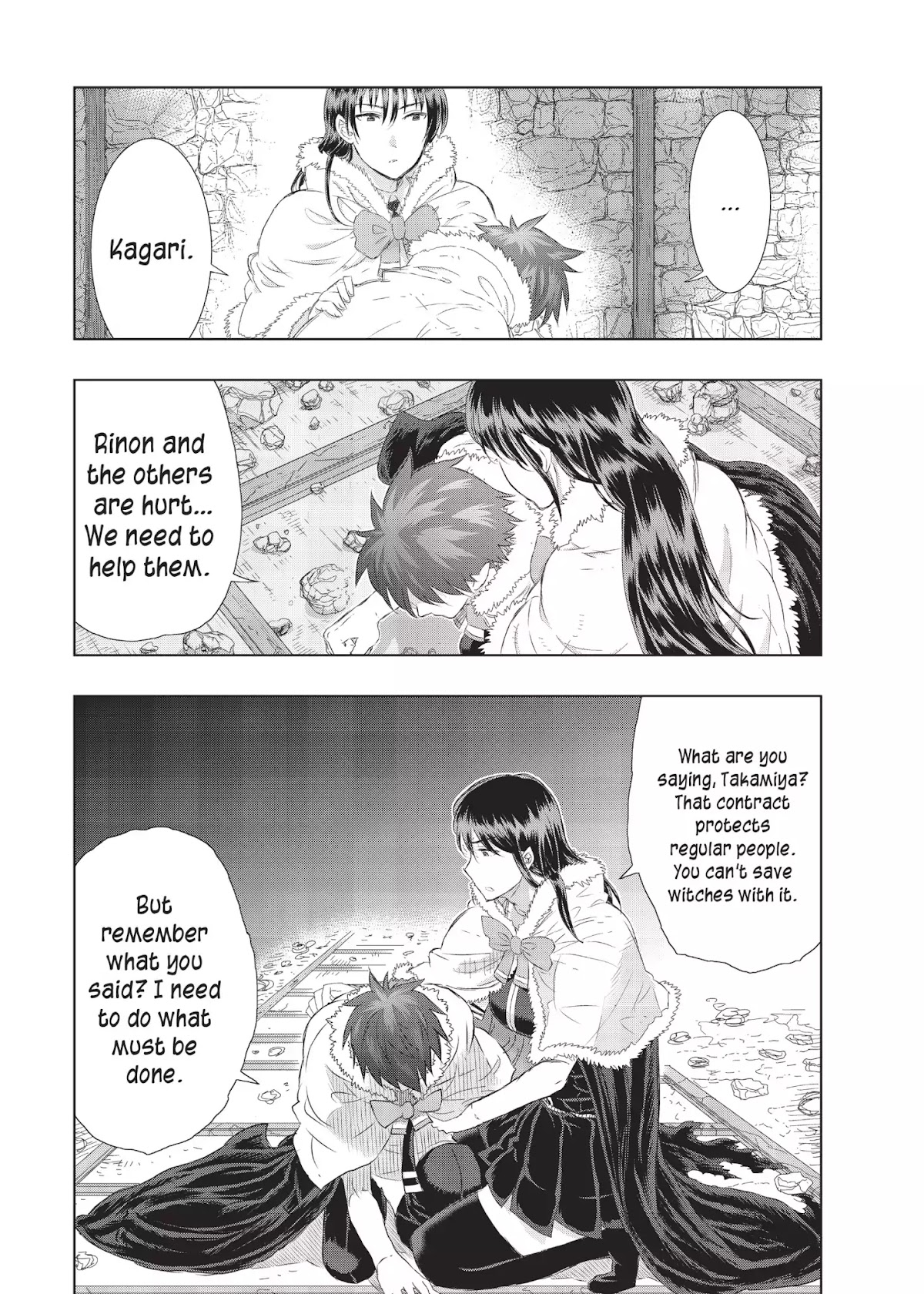 Witchcraft Works Chapter 21 page 21 - Chapter 21: Takamiya and the Fight Against Weekend: 4