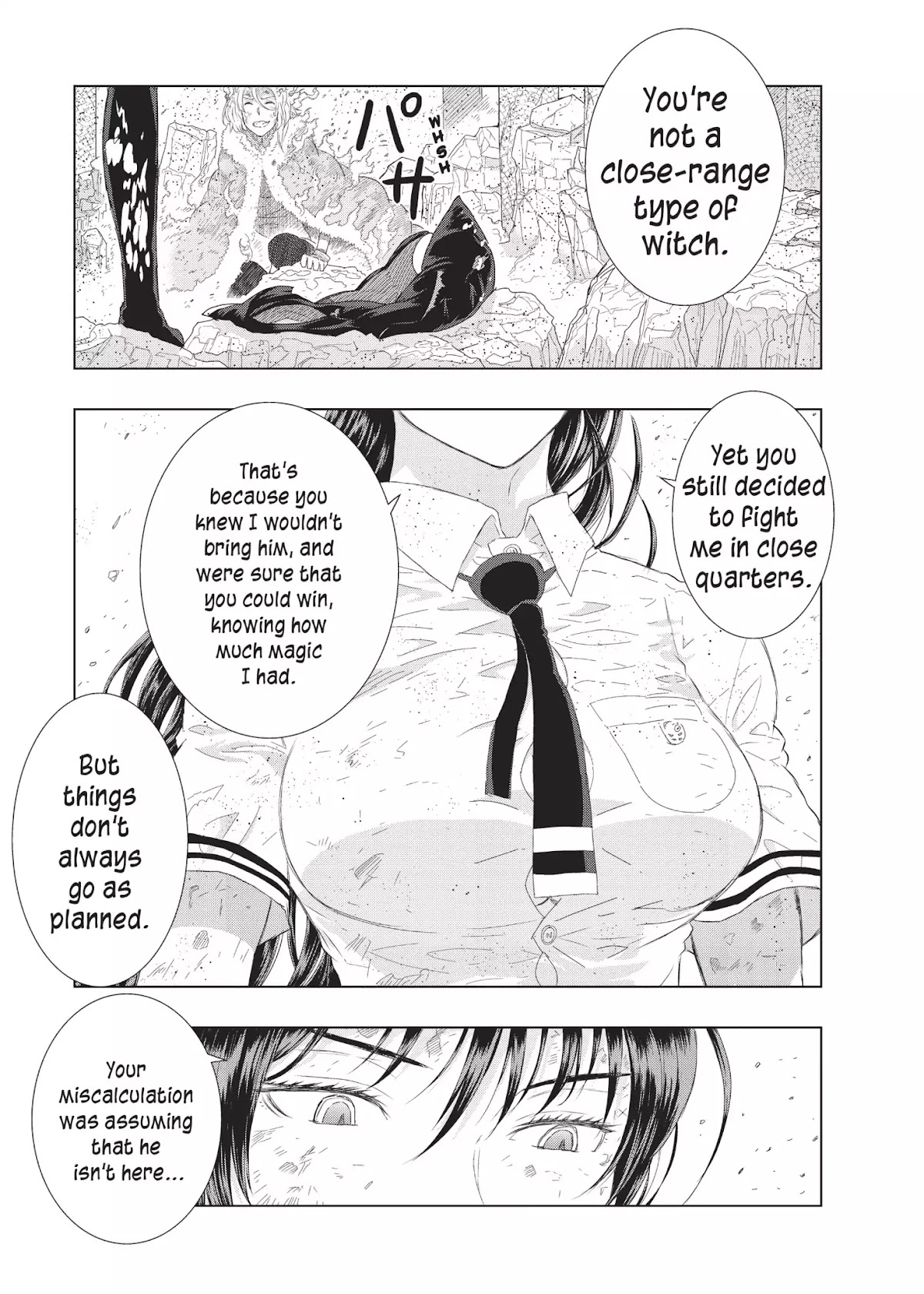 Witchcraft Works Chapter 24 page 27 - Chapter 24: Takamiya and the Fight Against Weekend: 7