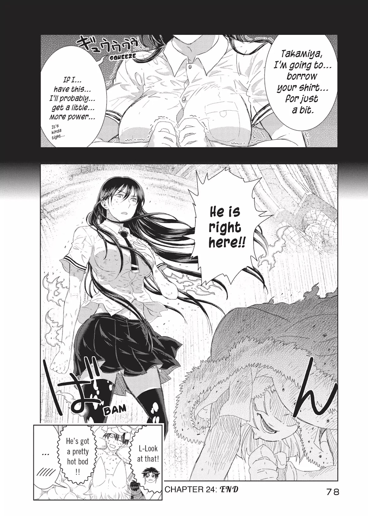 Witchcraft Works Chapter 24 page 28 - Chapter 24: Takamiya and the Fight Against Weekend: 7