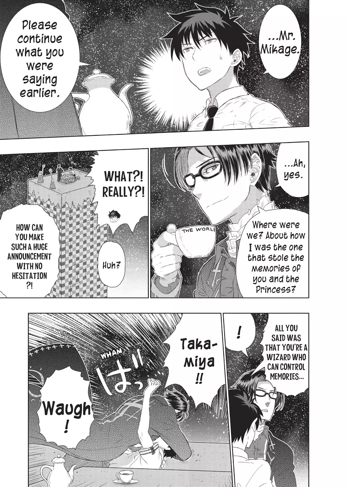 Witchcraft Works Chapter 24 page 8 - Chapter 24: Takamiya and the Fight Against Weekend: 7