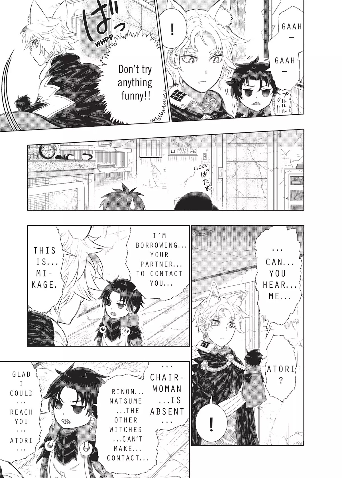 Witchcraft Works Chapter 25 page 14 - Chapter 25: Takamiya and the Fight Against Weekend: 8