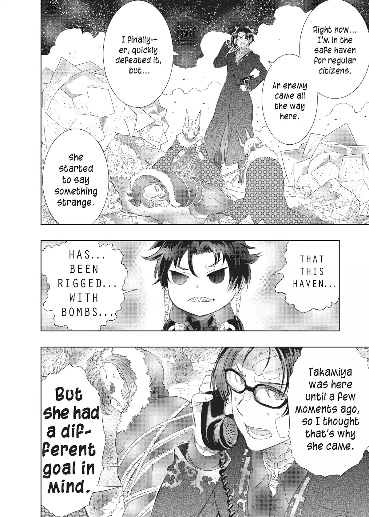Witchcraft Works Chapter 25 page 15 - Chapter 25: Takamiya and the Fight Against Weekend: 8