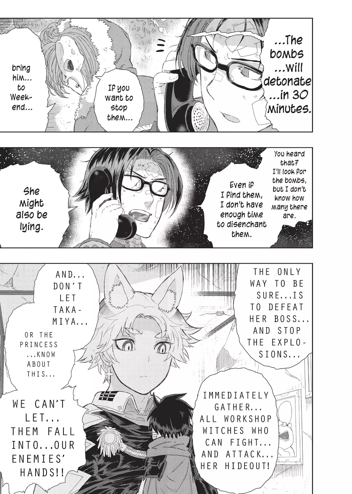 Witchcraft Works Chapter 25 page 16 - Chapter 25: Takamiya and the Fight Against Weekend: 8