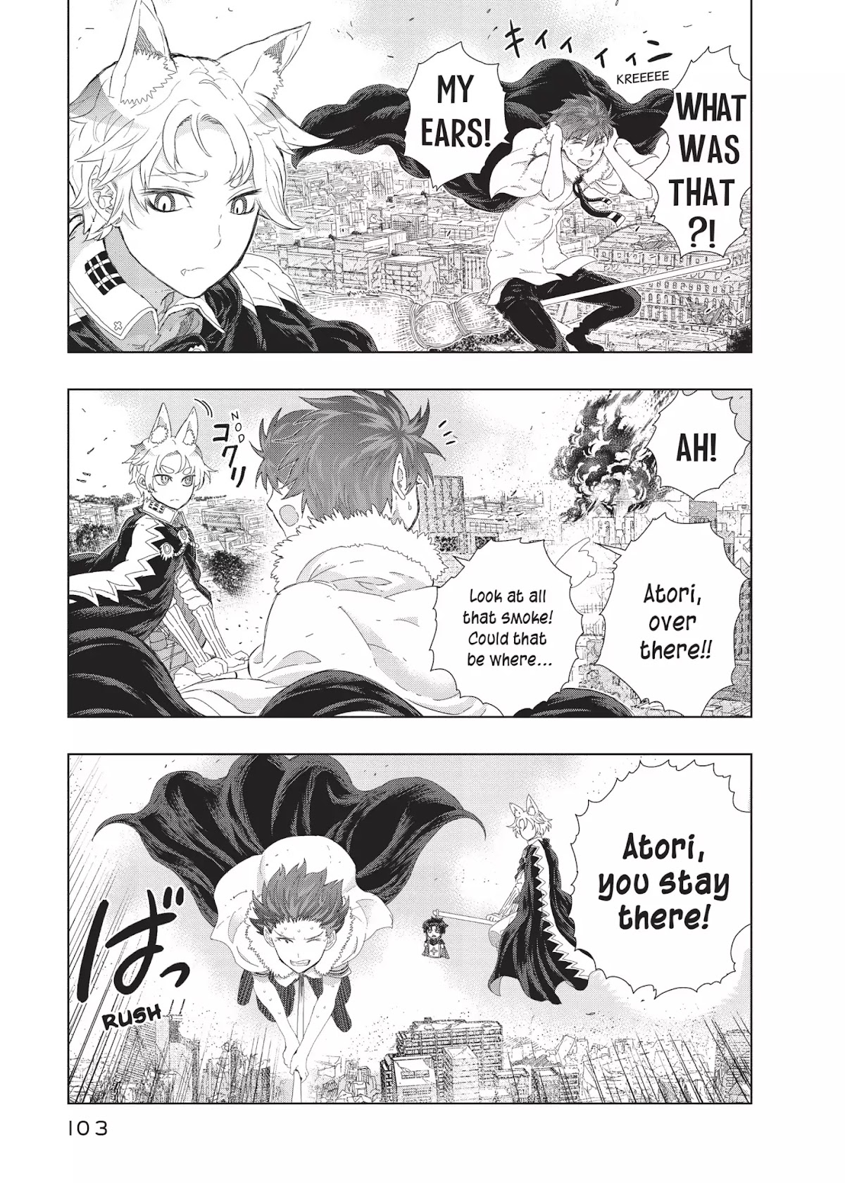 Witchcraft Works Chapter 25 page 22 - Chapter 25: Takamiya and the Fight Against Weekend: 8