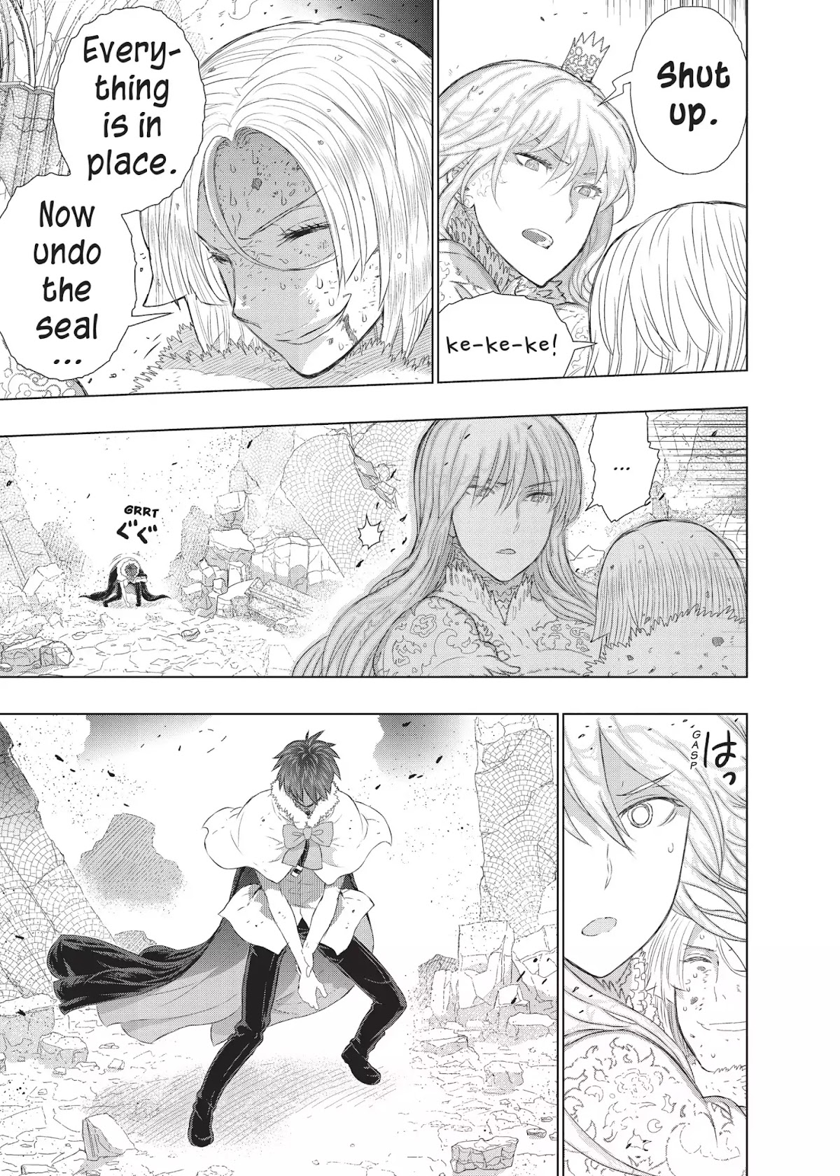 Witchcraft Works Chapter 26 page 8 - Chapter 26: Takamiya and the Fight Against Weekend: 9