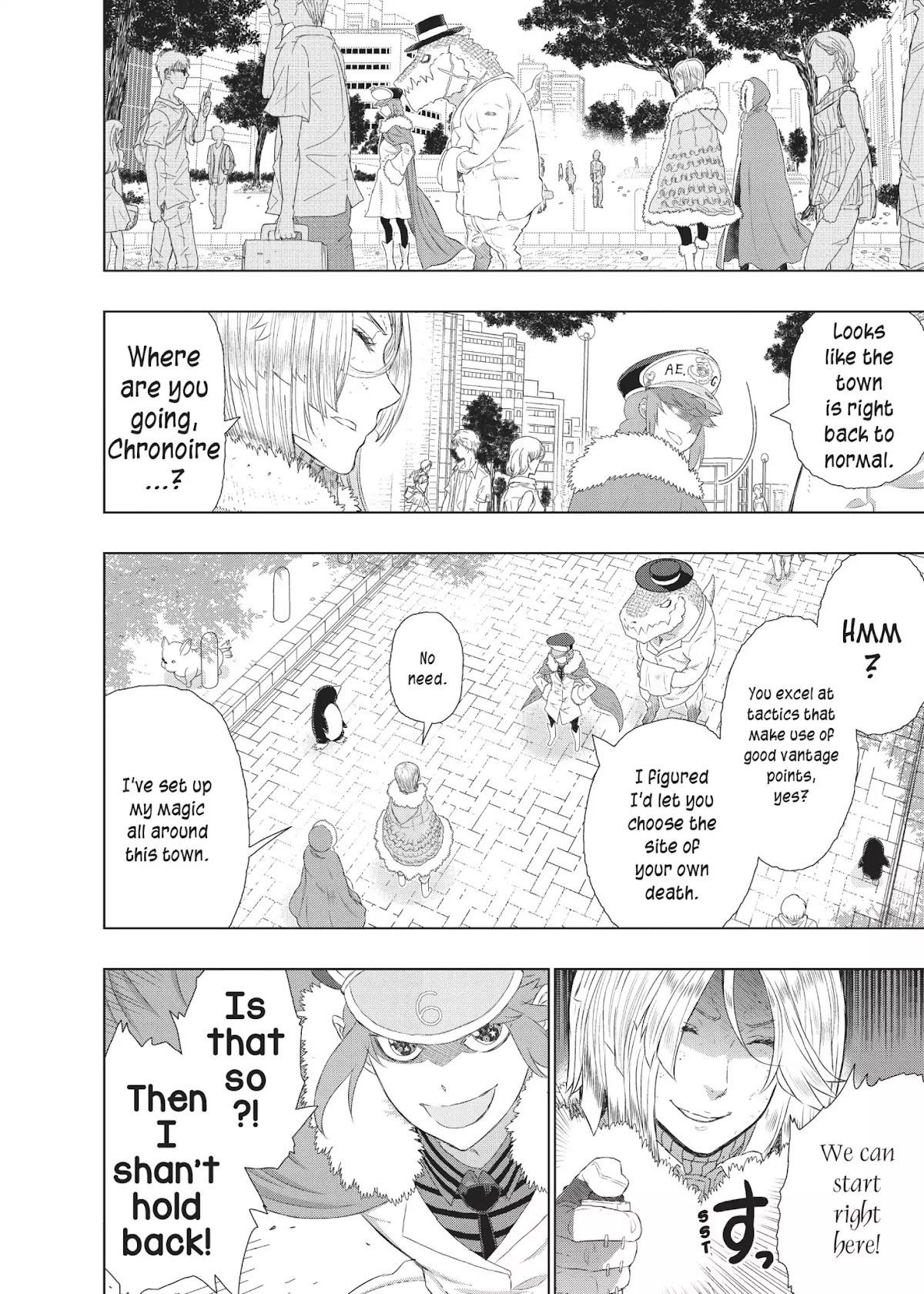 Witchcraft Works Chapter 27 page 10 - Chapter 27: Takamiya and the Fight Against Weekend: 10