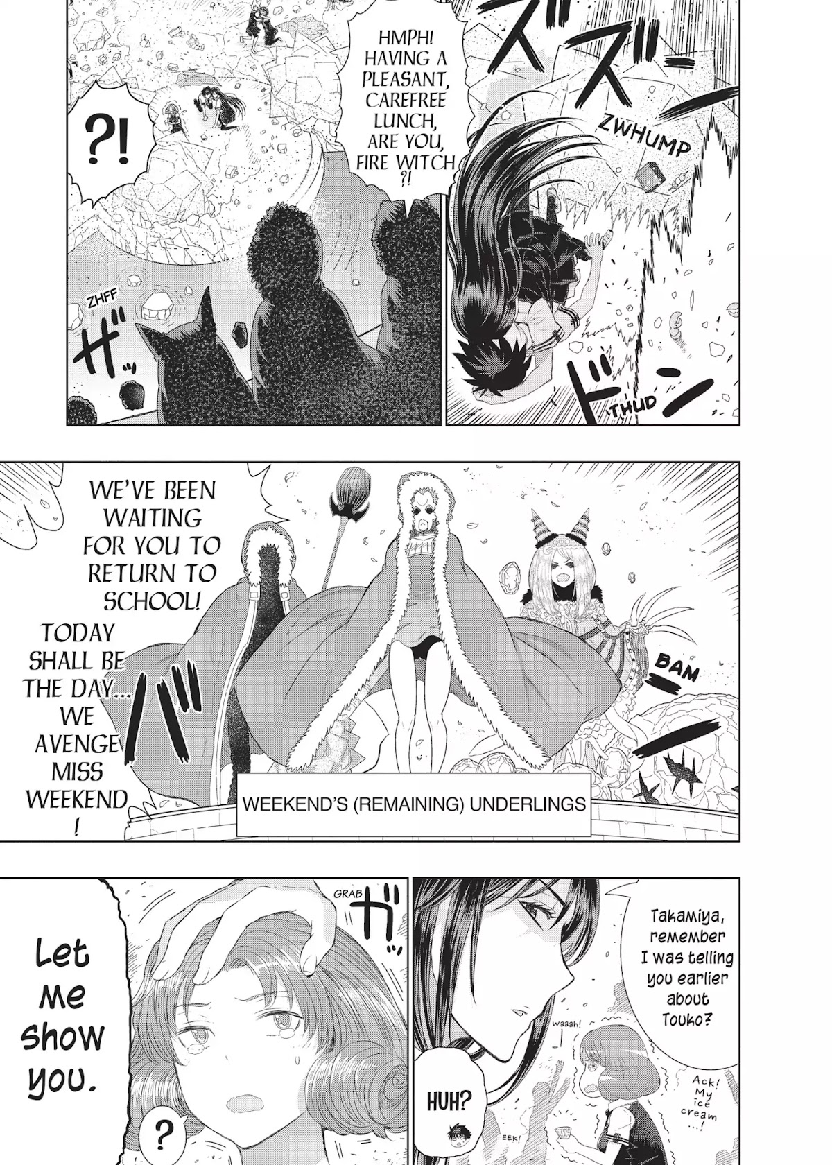Witchcraft Works Chapter 28 page 22 - Chapter 28: Takamiya and the Ice Witch