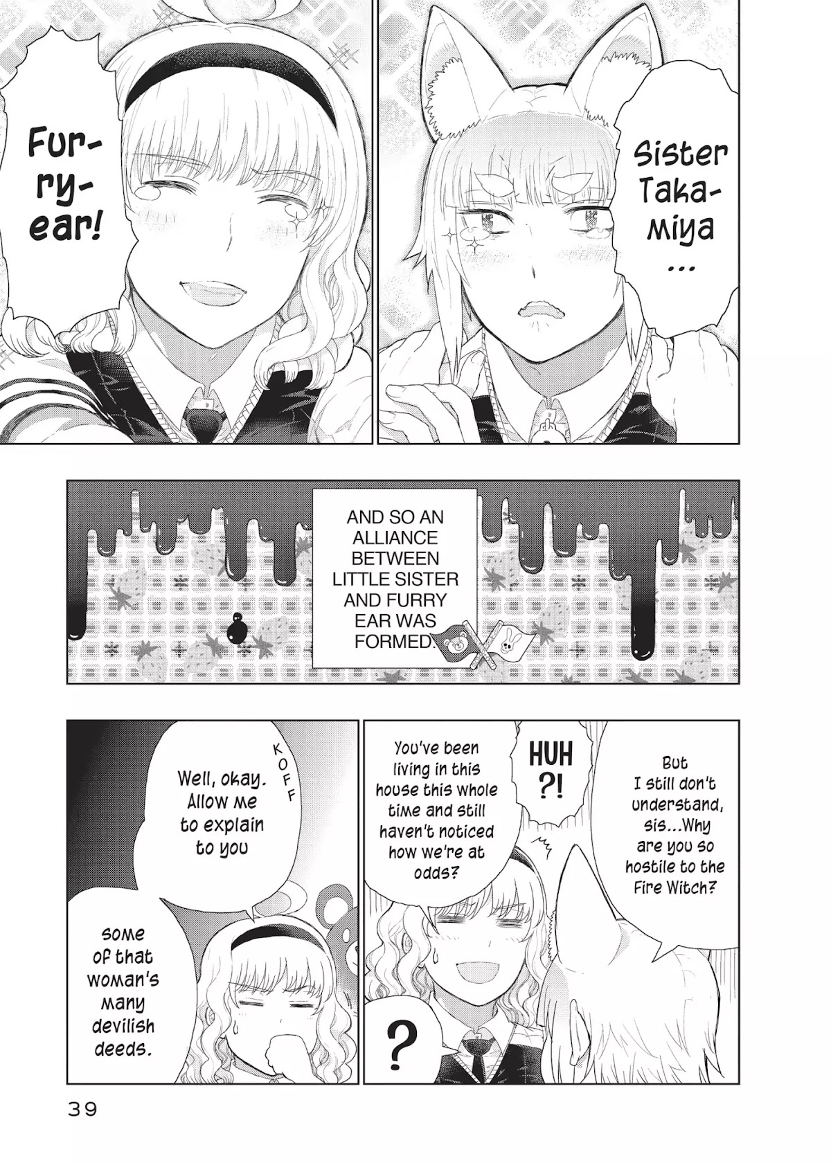 Witchcraft Works Chapter 29 page 10 - Chapter 29: Takamiya and the Little Sister's Evil Plot