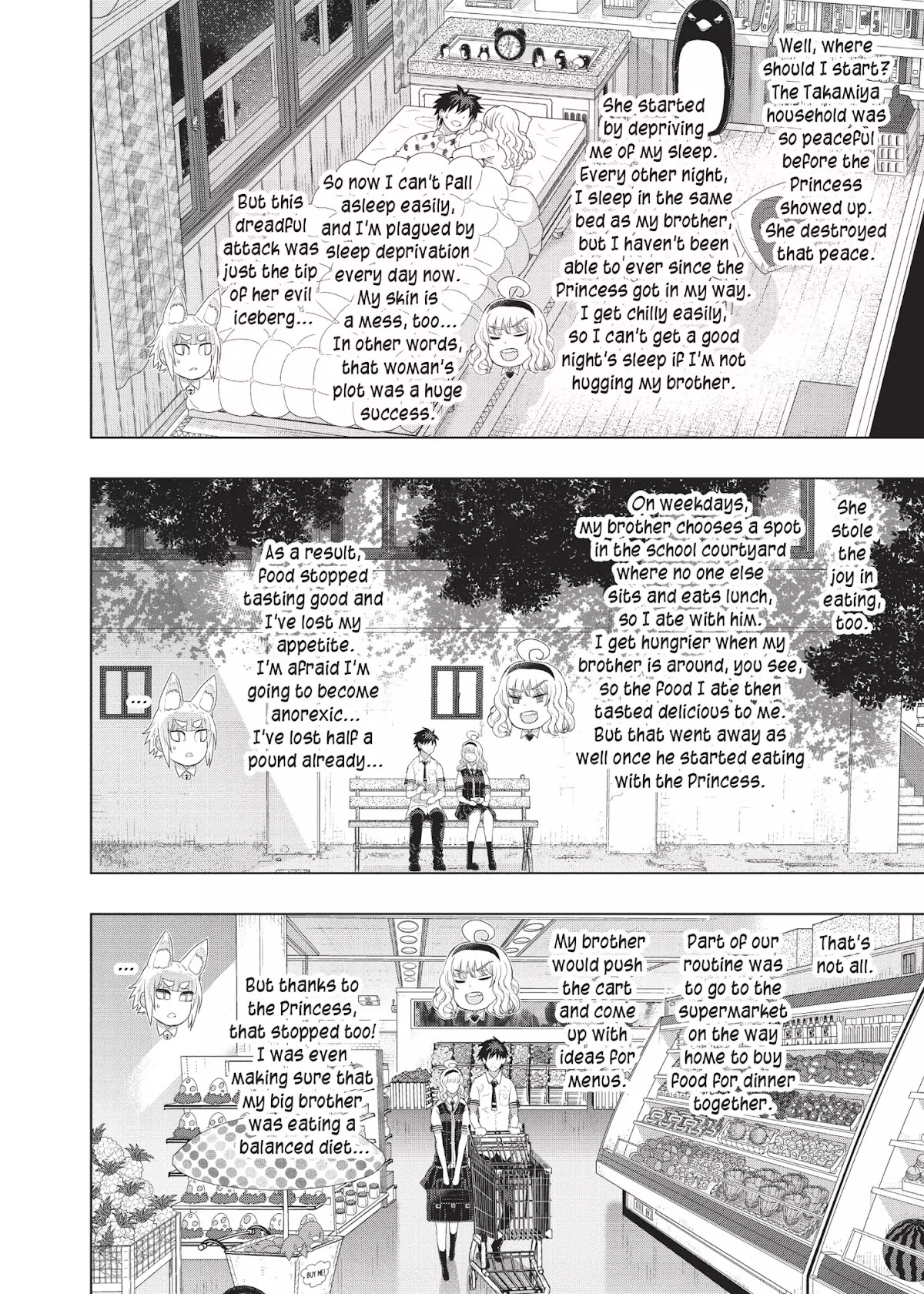 Witchcraft Works Chapter 29 page 11 - Chapter 29: Takamiya and the Little Sister's Evil Plot