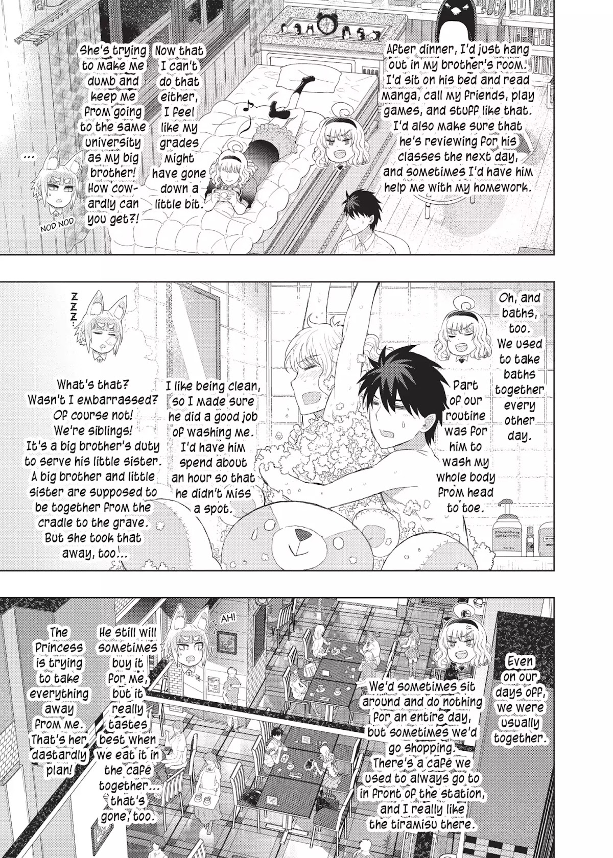 Witchcraft Works Chapter 29 page 12 - Chapter 29: Takamiya and the Little Sister's Evil Plot