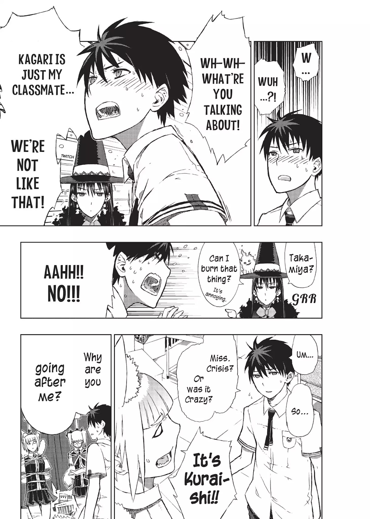 Witchcraft Works Chapter 3 page 10 - Chapter 3: Takamiya and the Ivory Quintet
