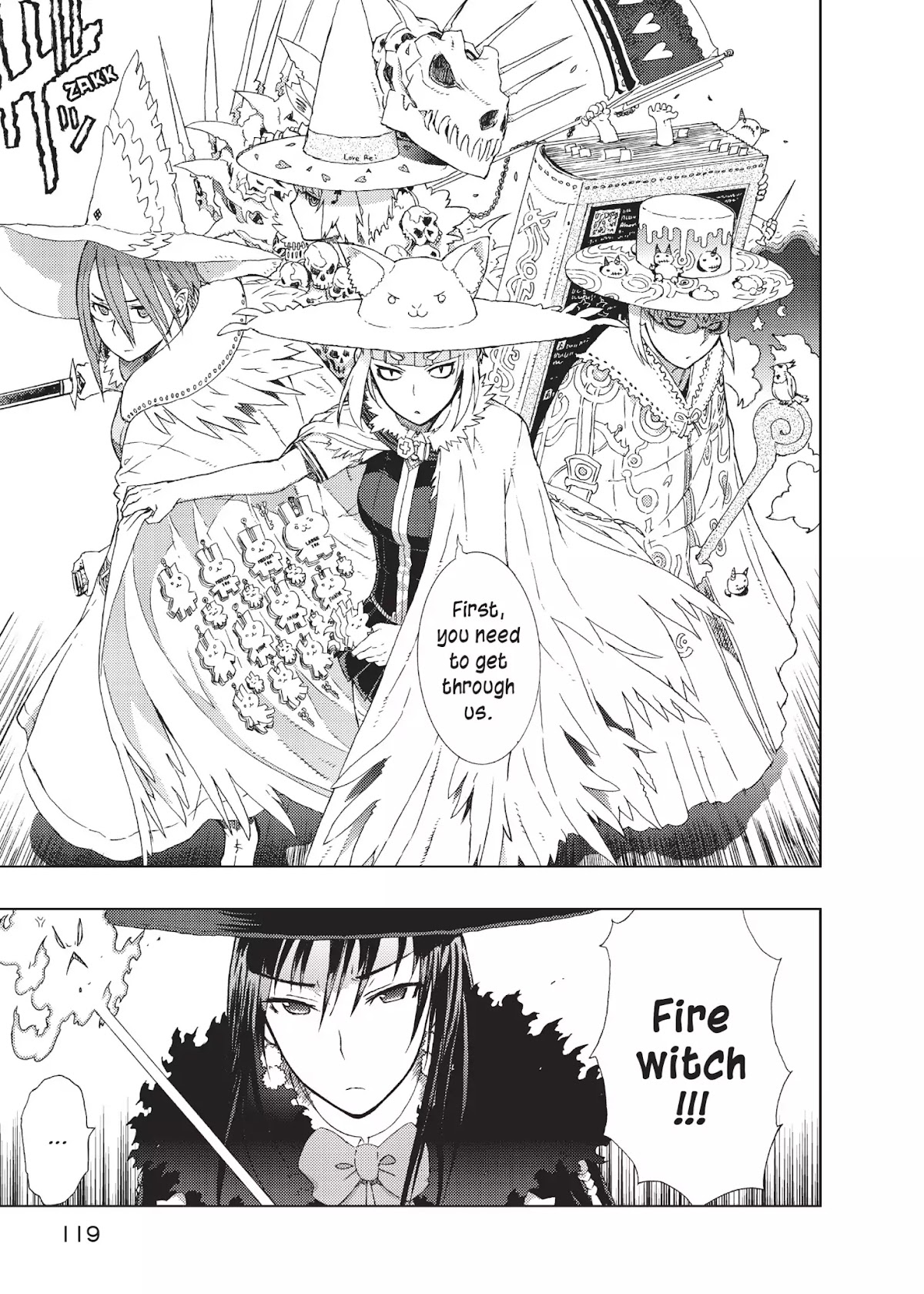 Witchcraft Works Chapter 3 page 19 - Chapter 3: Takamiya and the Ivory Quintet