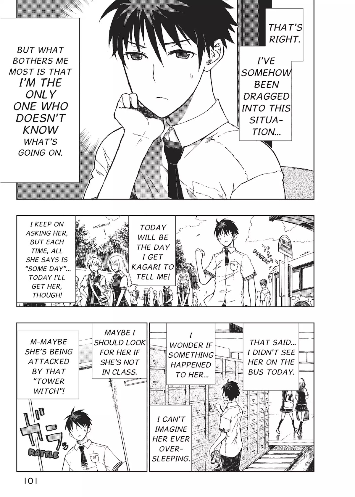 Witchcraft Works Chapter 3 page 3 - Chapter 3: Takamiya and the Ivory Quintet
