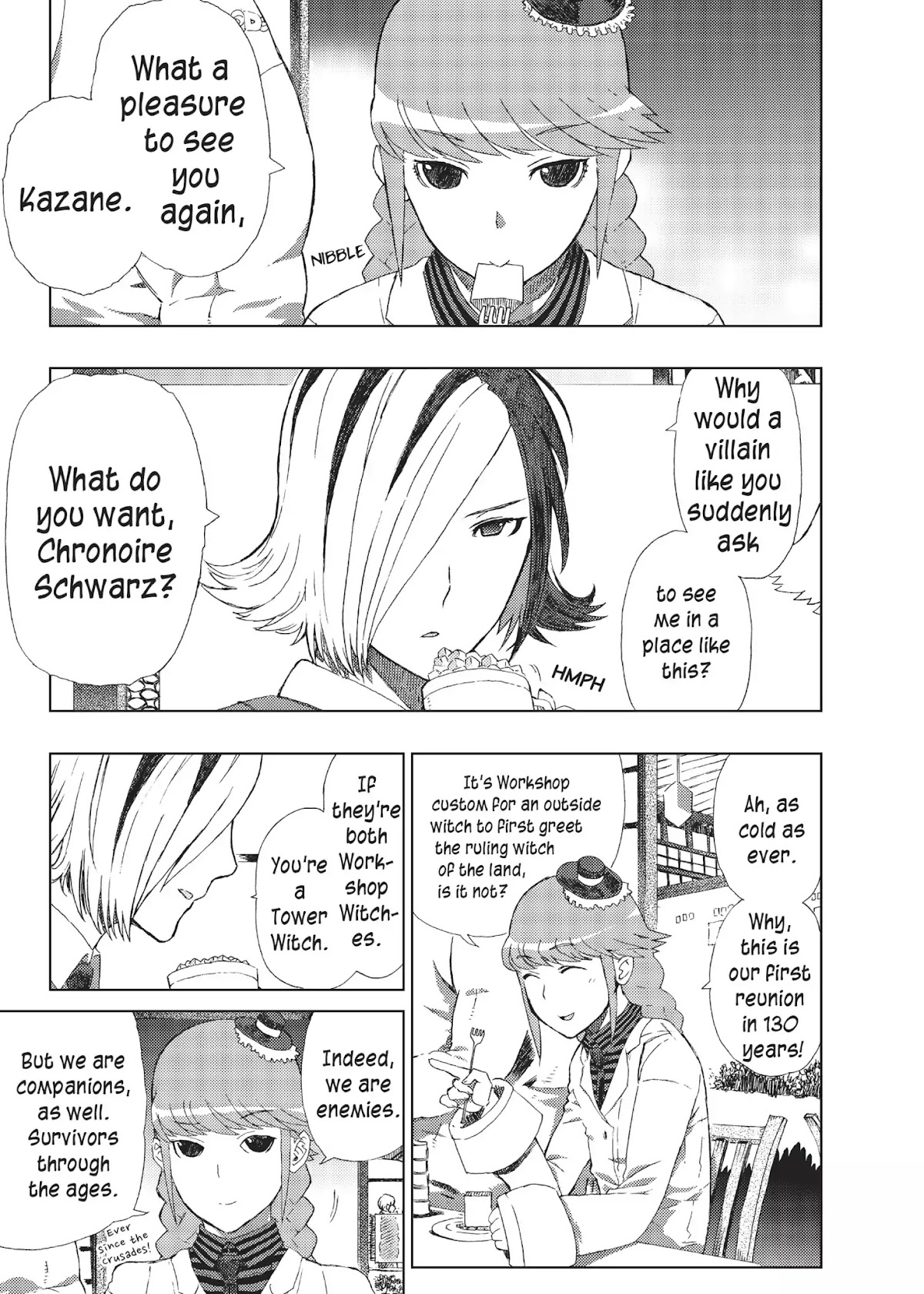 Witchcraft Works Chapter 3 page 37 - Chapter 3: Takamiya and the Ivory Quintet