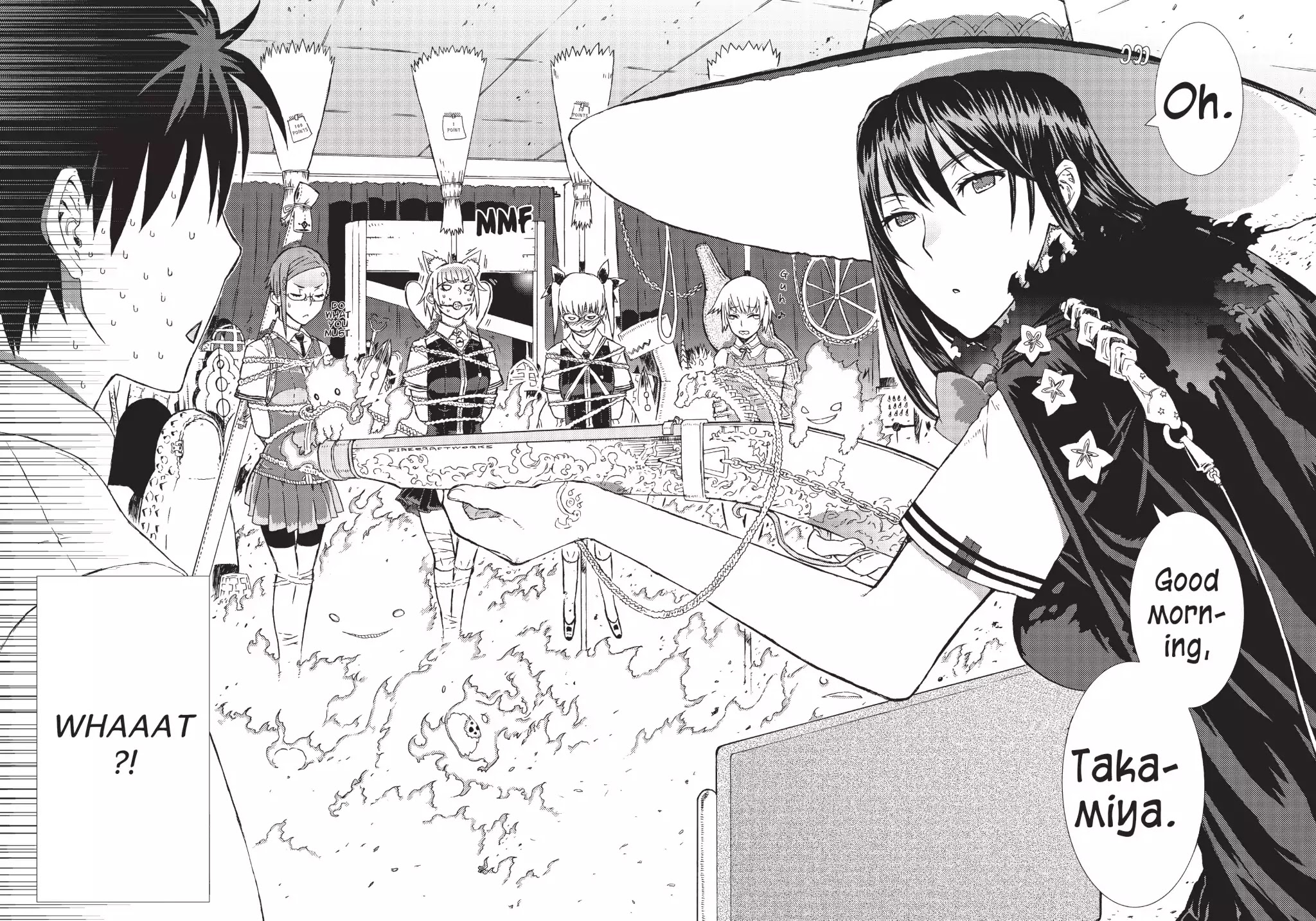 Witchcraft Works Chapter 3 page 4 - Chapter 3: Takamiya and the Ivory Quintet