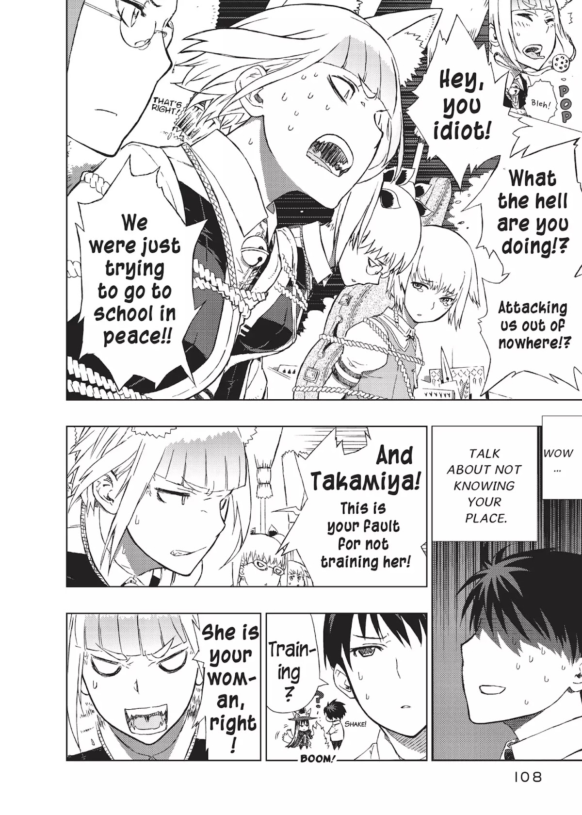 Witchcraft Works Chapter 3 page 9 - Chapter 3: Takamiya and the Ivory Quintet