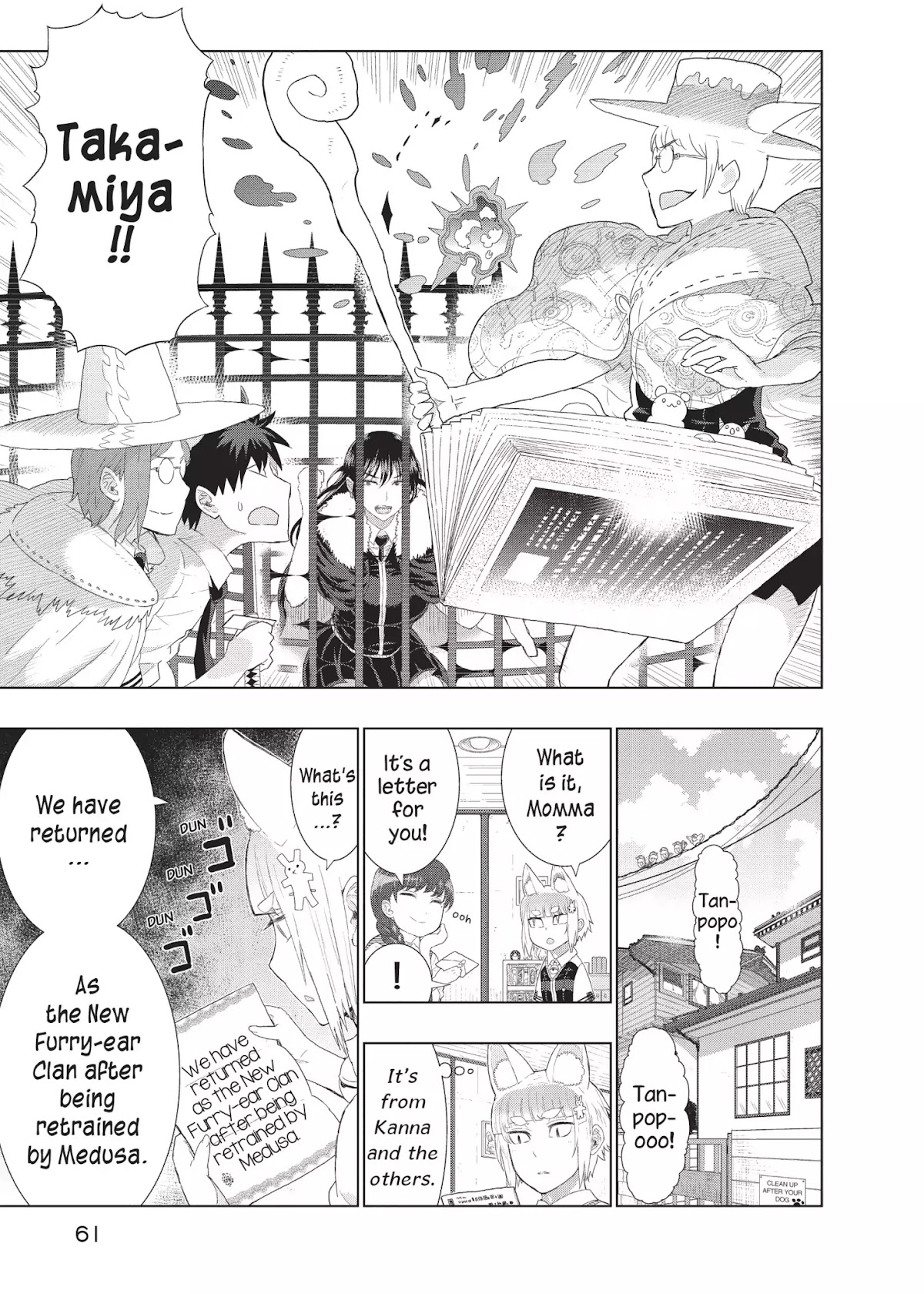 Witchcraft Works Chapter 30 page 11 - Chapter 30: Takamiya and the Return of the Furry-ear Gang