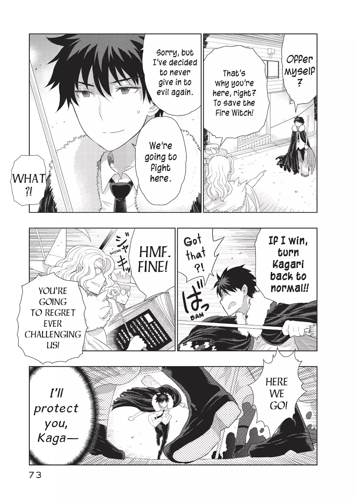 Witchcraft Works Chapter 30 page 23 - Chapter 30: Takamiya and the Return of the Furry-ear Gang