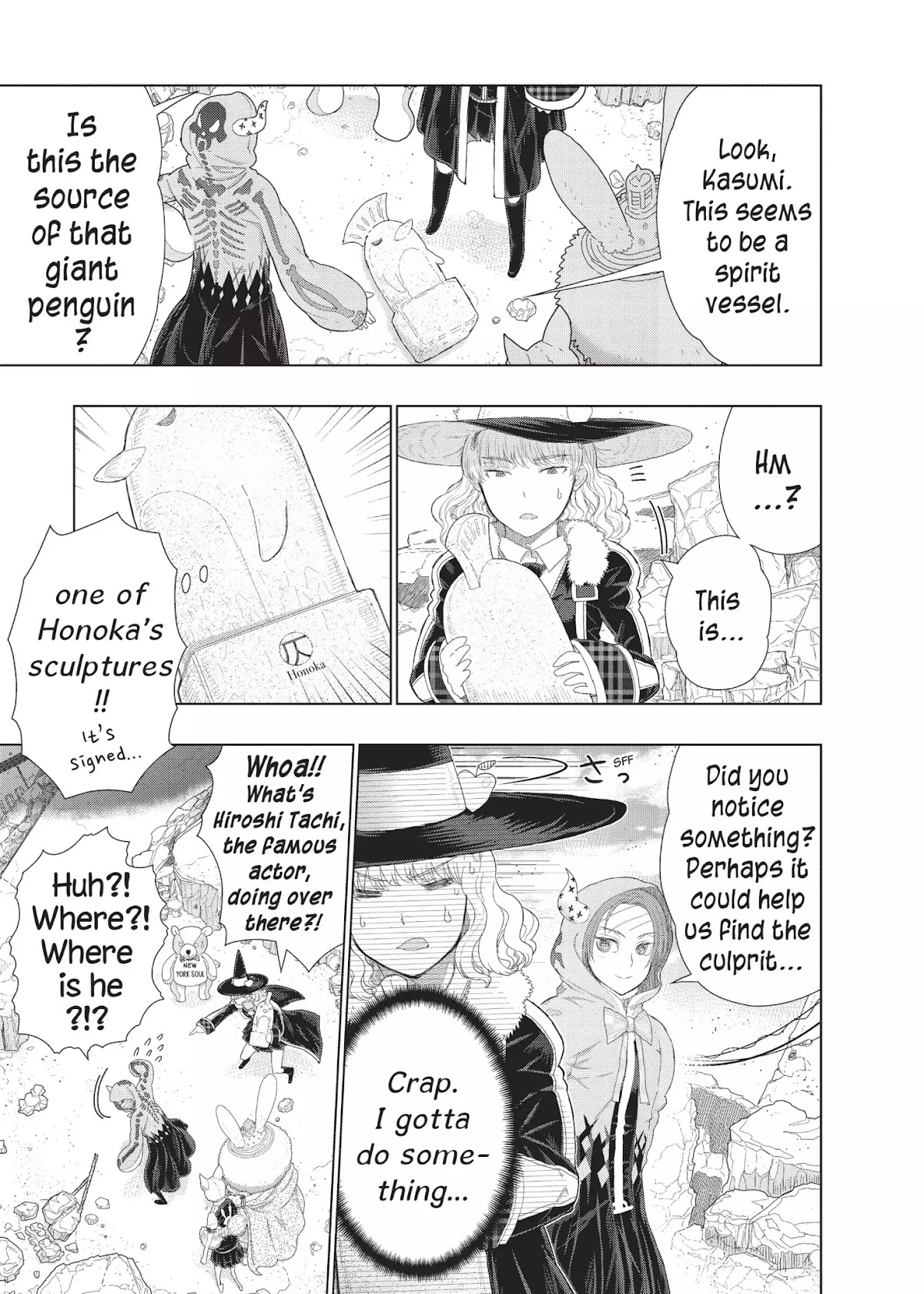 Witchcraft Works Chapter 32 page 18 - Chapter 32: Takamiya and the Grand Plan for Penguin Punishment
