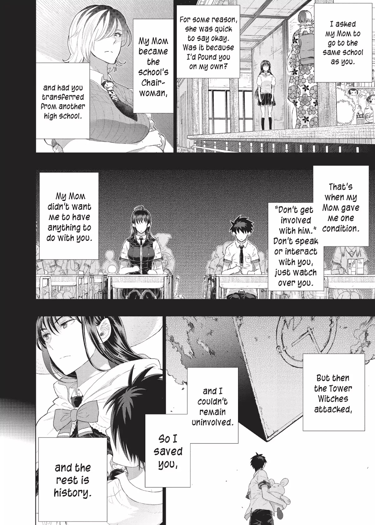 Witchcraft Works Chapter 33 page 21 - Chapter 33: Takamiya and the Hot Spring Trip