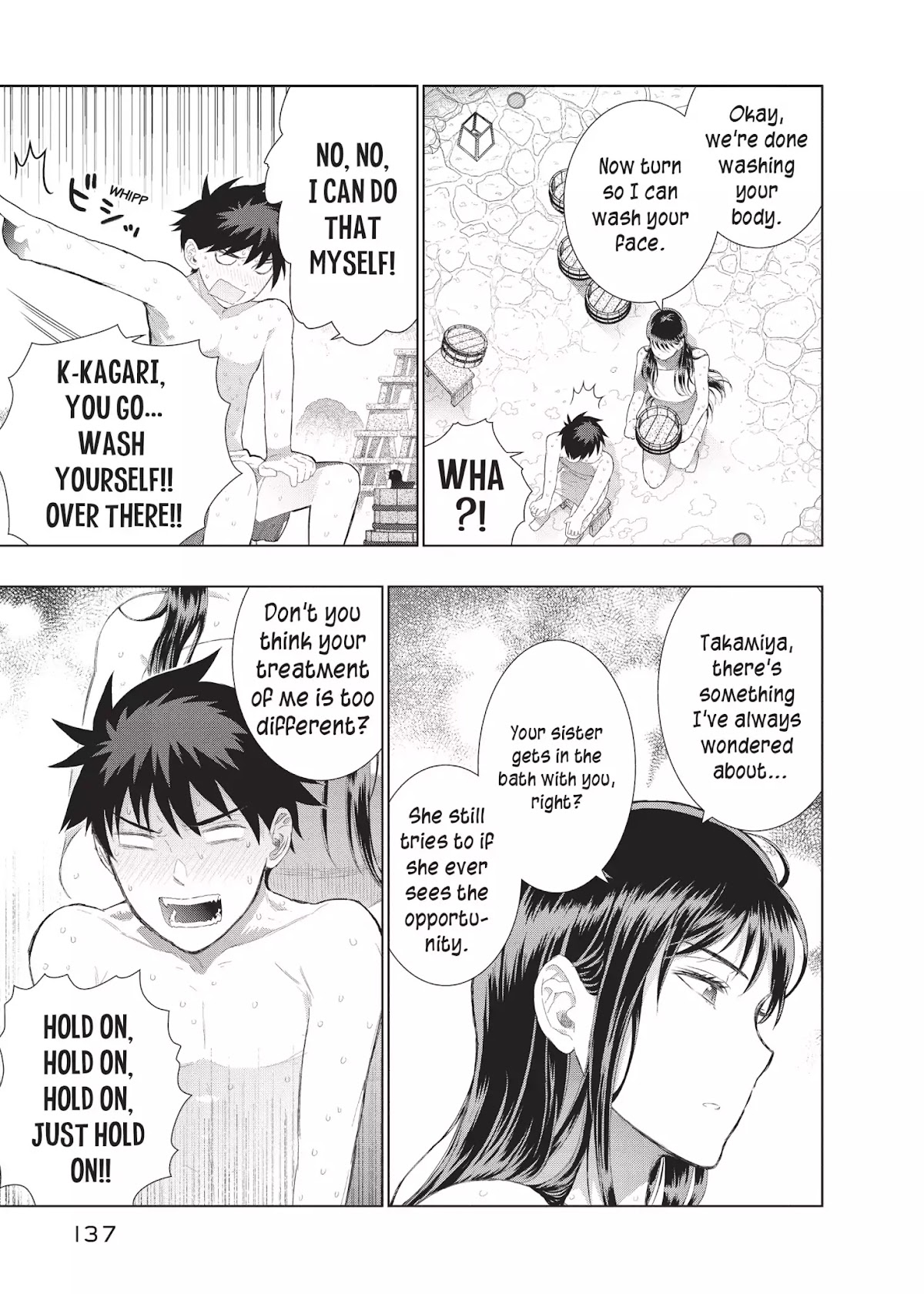 Witchcraft Works Chapter 33 page 4 - Chapter 33: Takamiya and the Hot Spring Trip