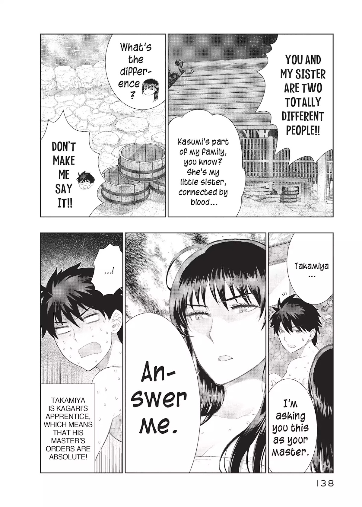 Witchcraft Works Chapter 33 page 5 - Chapter 33: Takamiya and the Hot Spring Trip