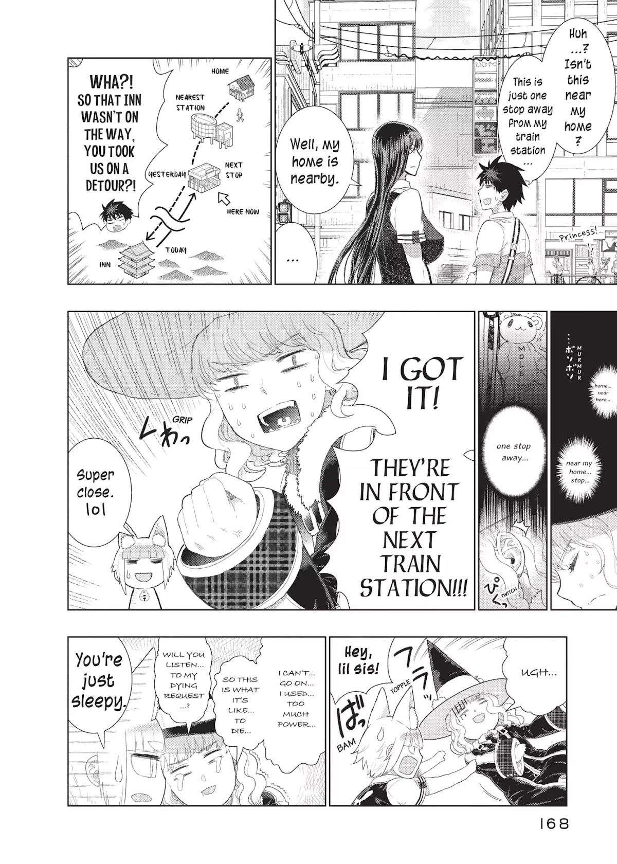 Witchcraft Works Chapter 34 page 10 - Chapter 34: Takamiya and Kagari's Home