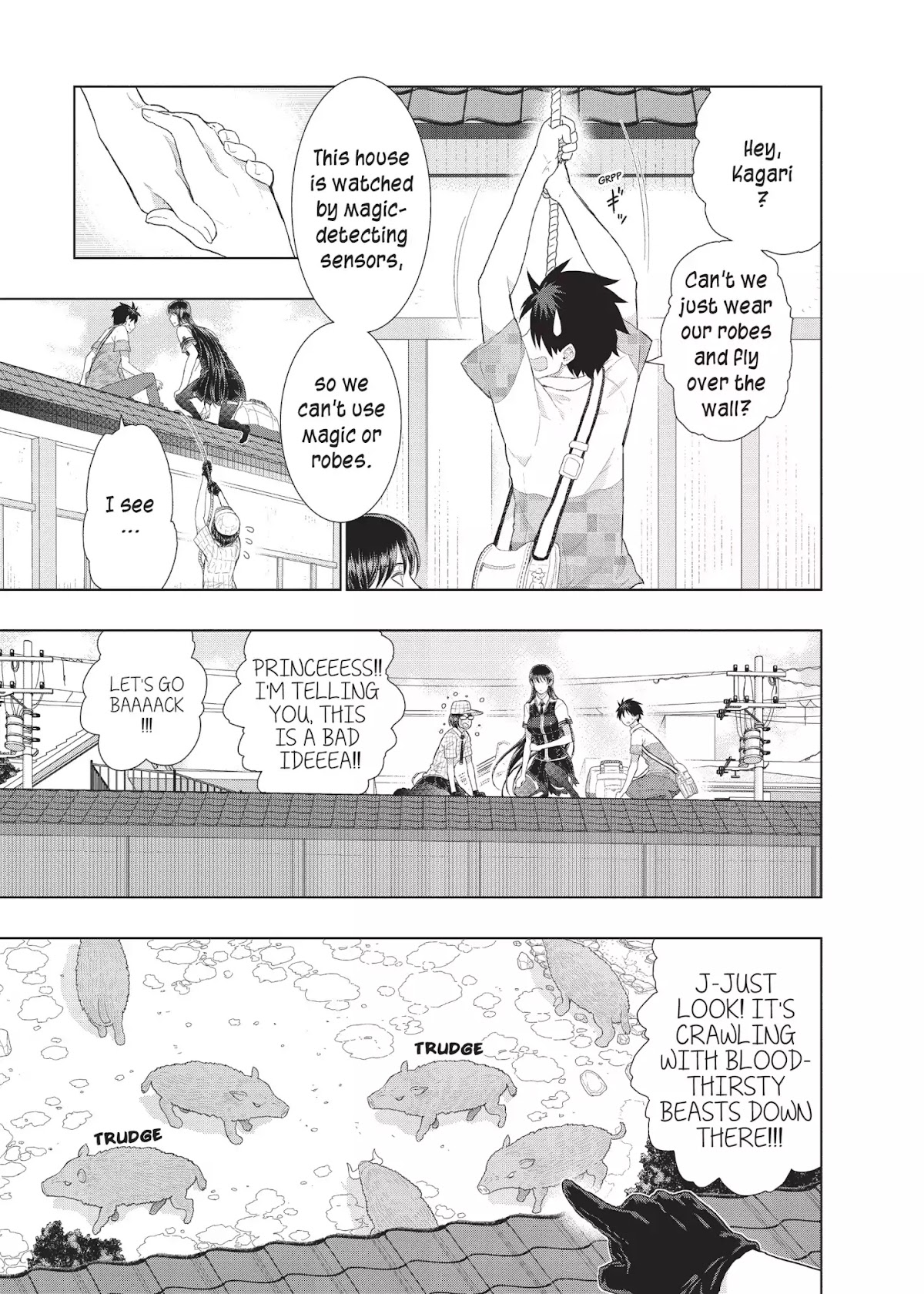 Witchcraft Works Chapter 34 page 19 - Chapter 34: Takamiya and Kagari's Home