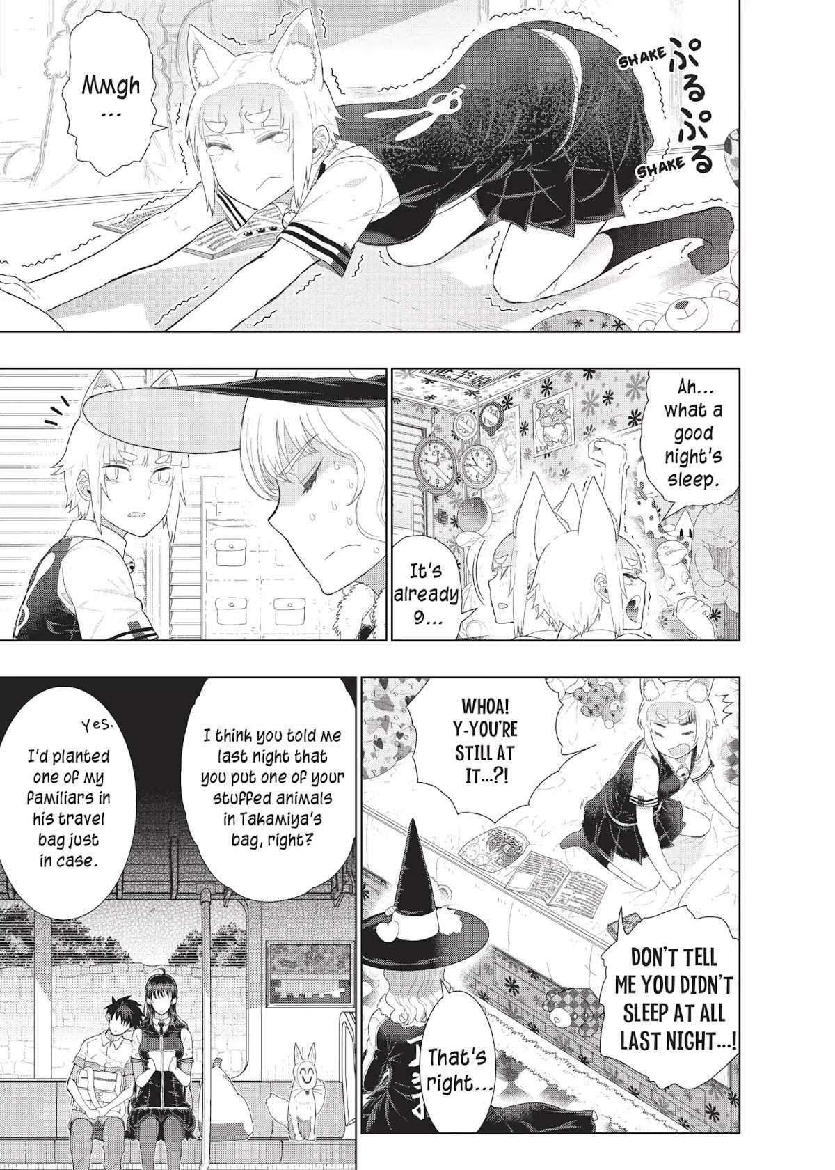 Witchcraft Works Chapter 34 page 7 - Chapter 34: Takamiya and Kagari's Home