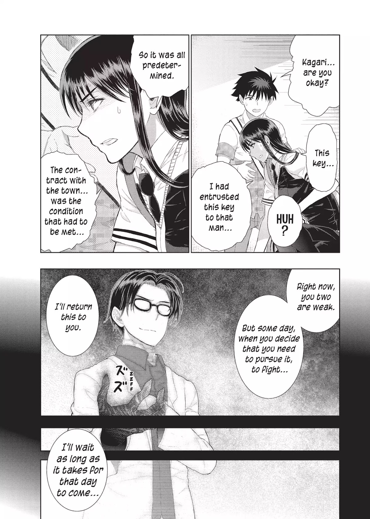 Witchcraft Works Chapter 35 page 25 - Chapter 35: Takamiya and Kagari's Key