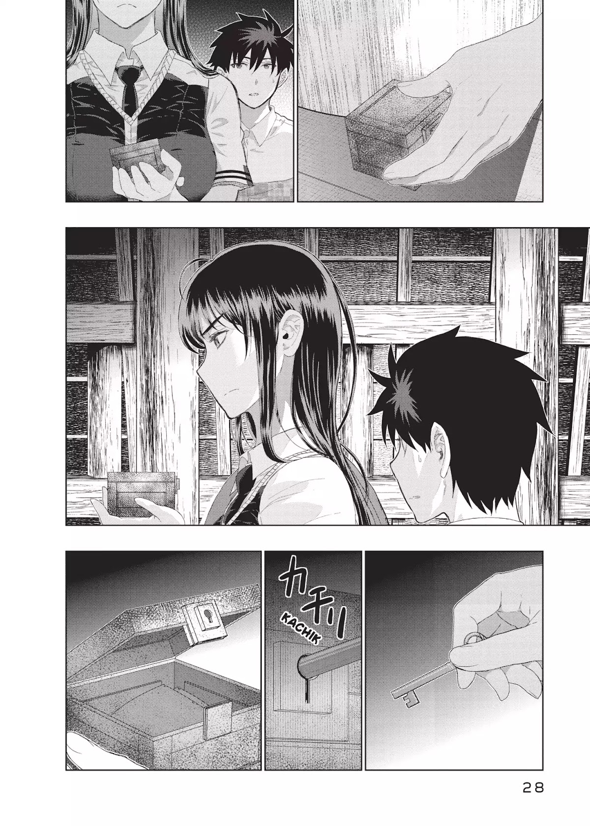 Witchcraft Works Chapter 35 page 28 - Chapter 35: Takamiya and Kagari's Key