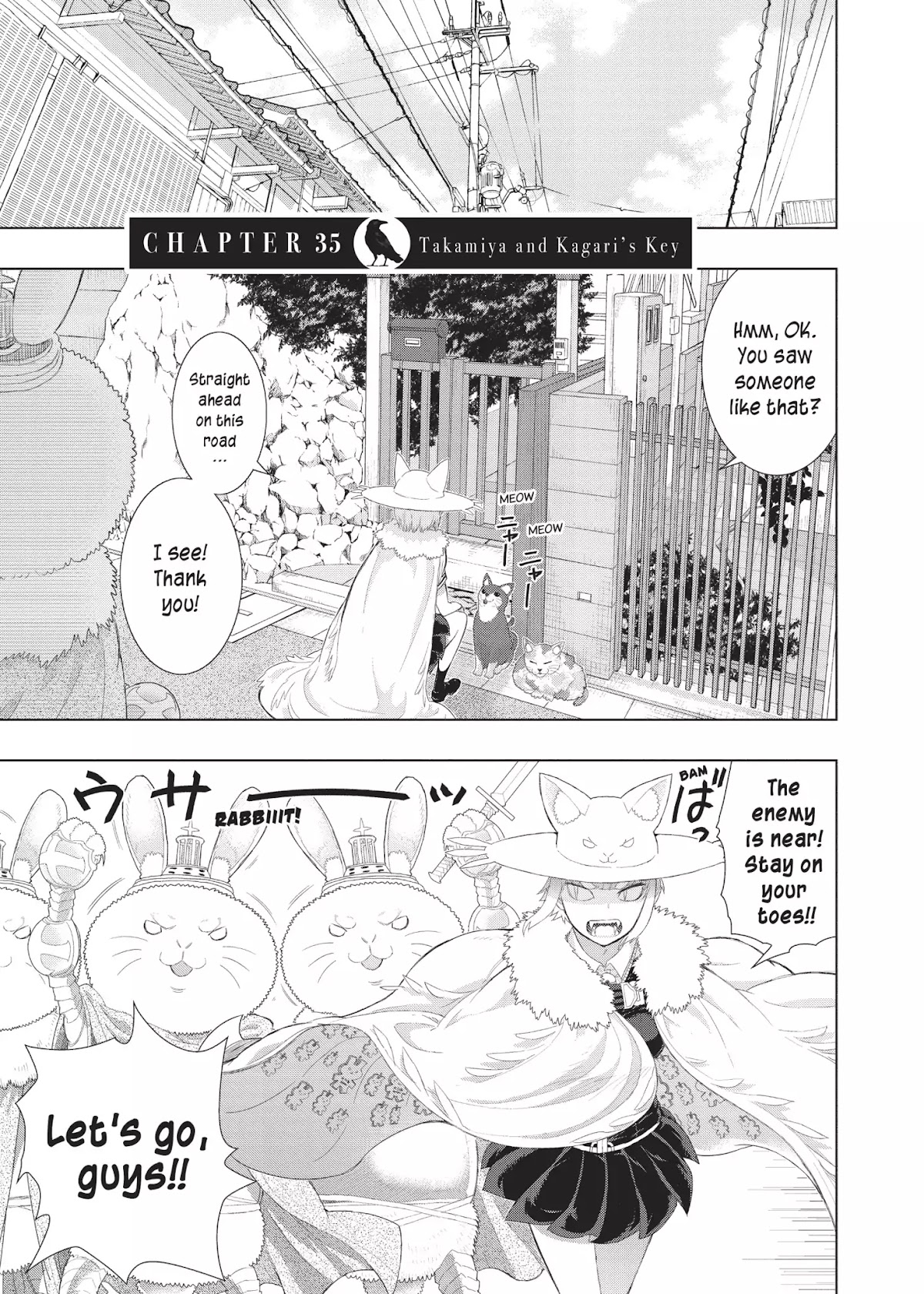 Witchcraft Works Chapter 35 page 4 - Chapter 35: Takamiya and Kagari's Key