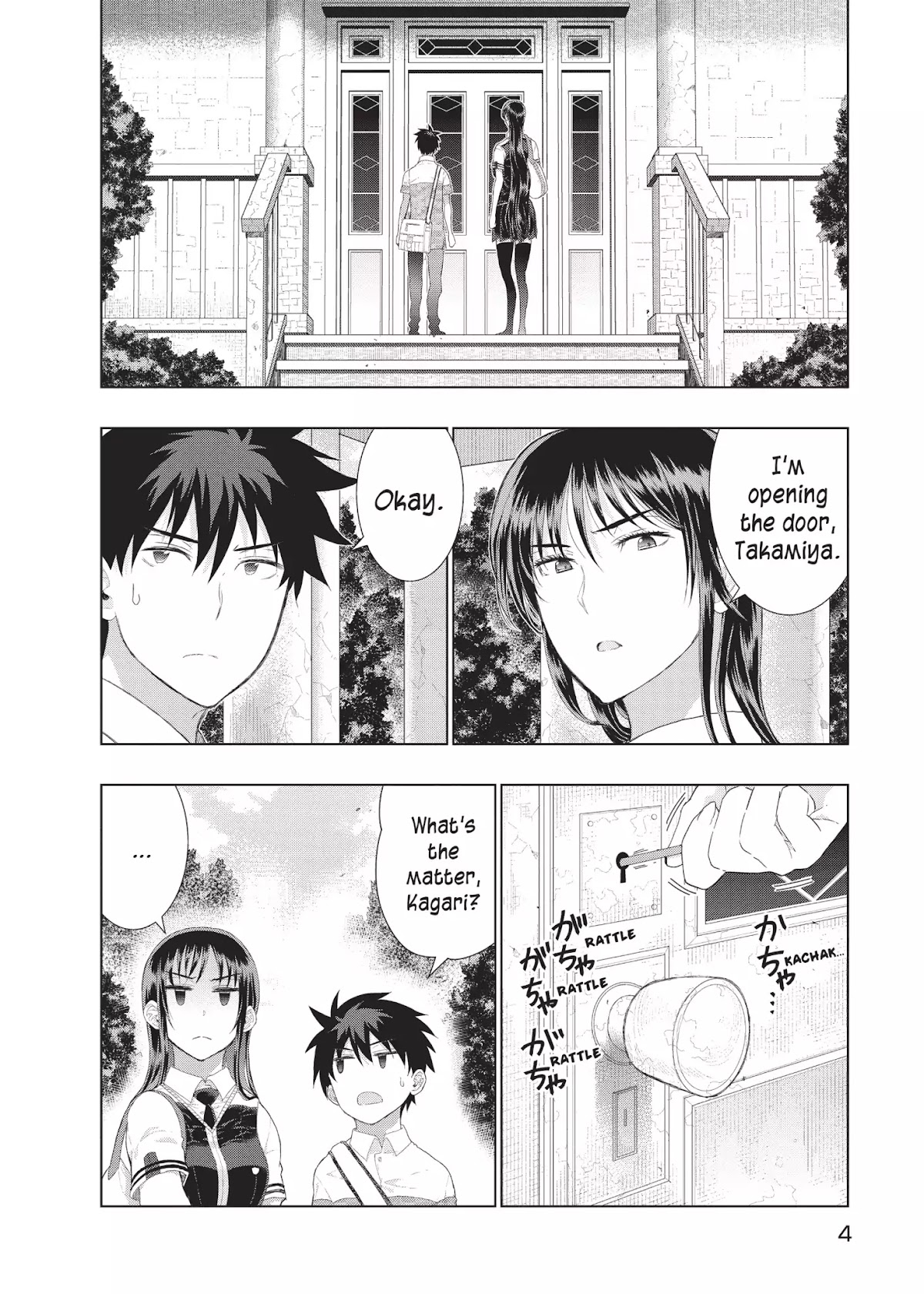 Witchcraft Works Chapter 35 page 5 - Chapter 35: Takamiya and Kagari's Key