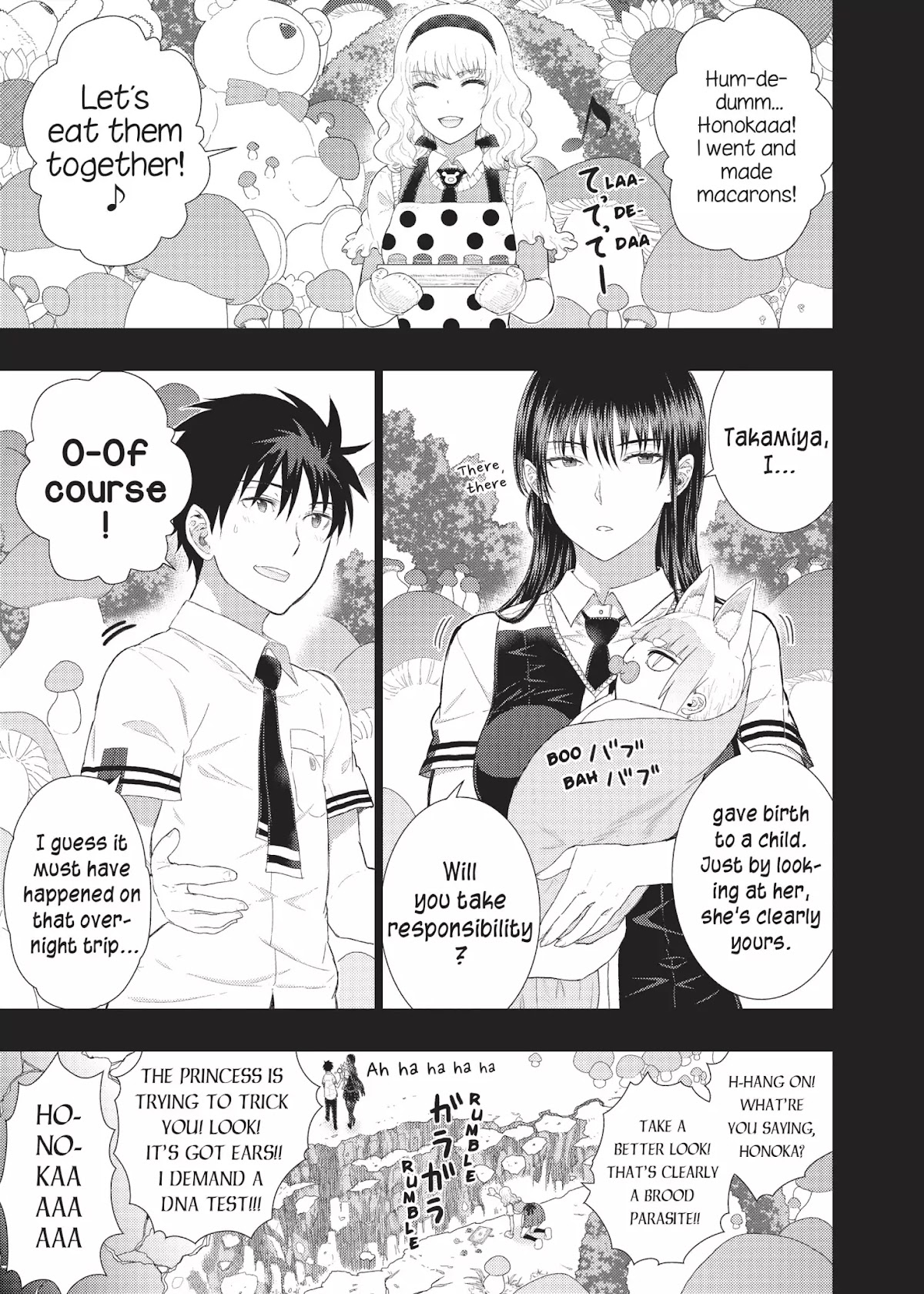 Witchcraft Works Chapter 37 page 1 - Chapter 37: Takamiya and Mom's Old Scar