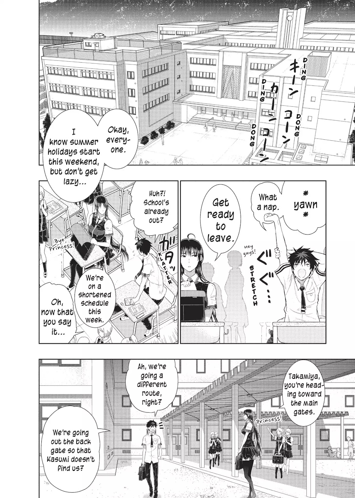 Witchcraft Works Chapter 37 page 12 - Chapter 37: Takamiya and Mom's Old Scar