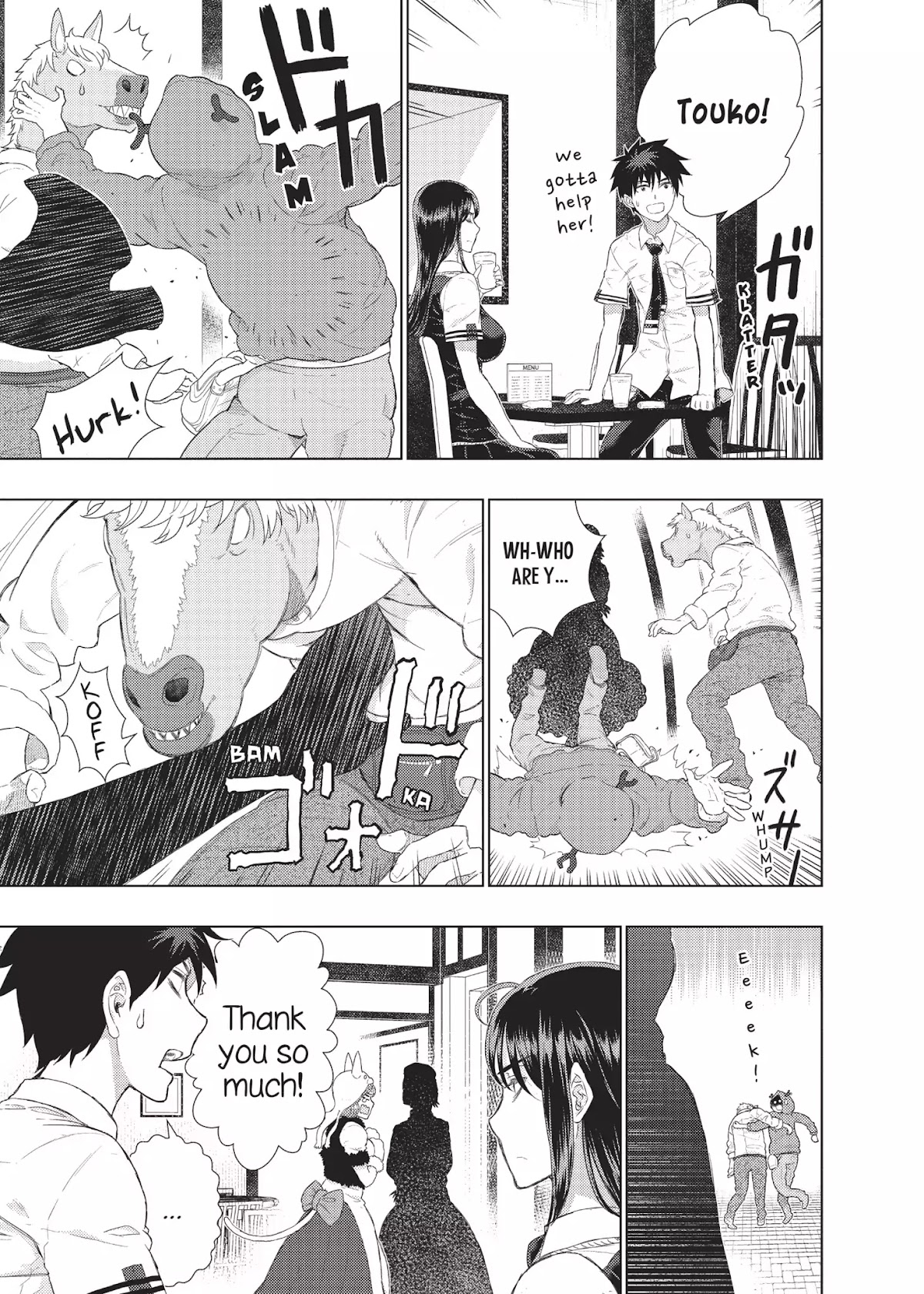 Witchcraft Works Chapter 37 page 22 - Chapter 37: Takamiya and Mom's Old Scar