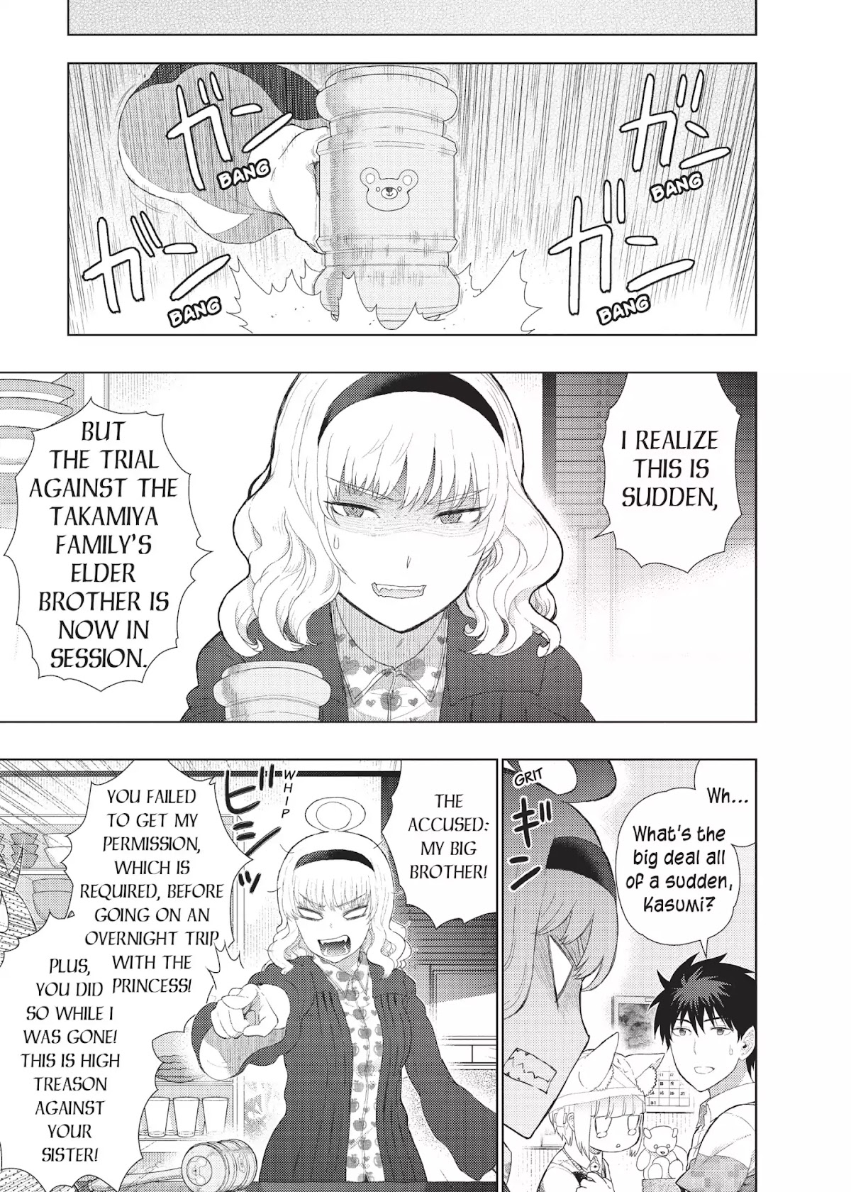 Witchcraft Works Chapter 37 page 5 - Chapter 37: Takamiya and Mom's Old Scar