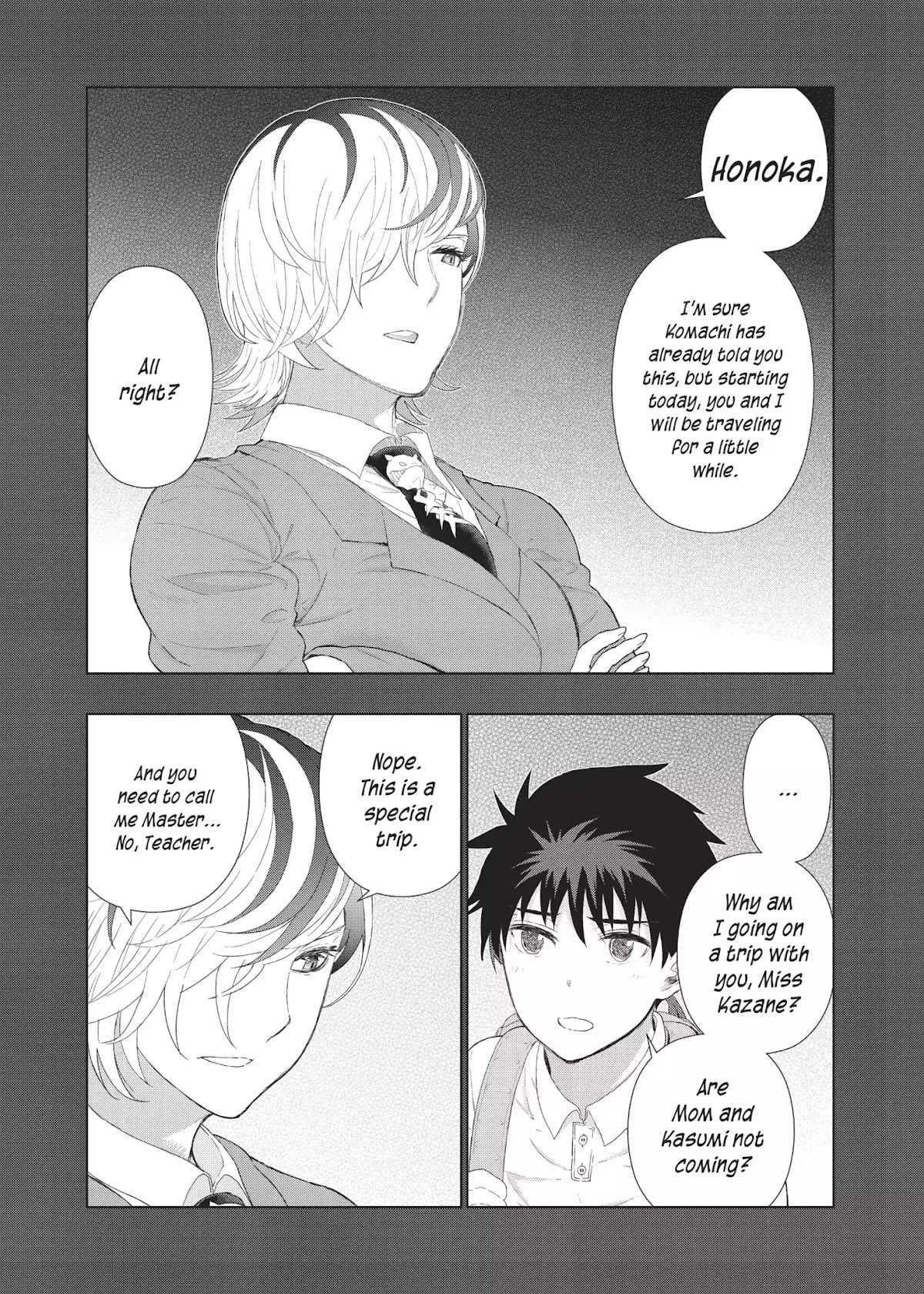 Witchcraft Works Chapter 39 page 1 - Chapter 39: Takamiya and Kazane's Apprentice