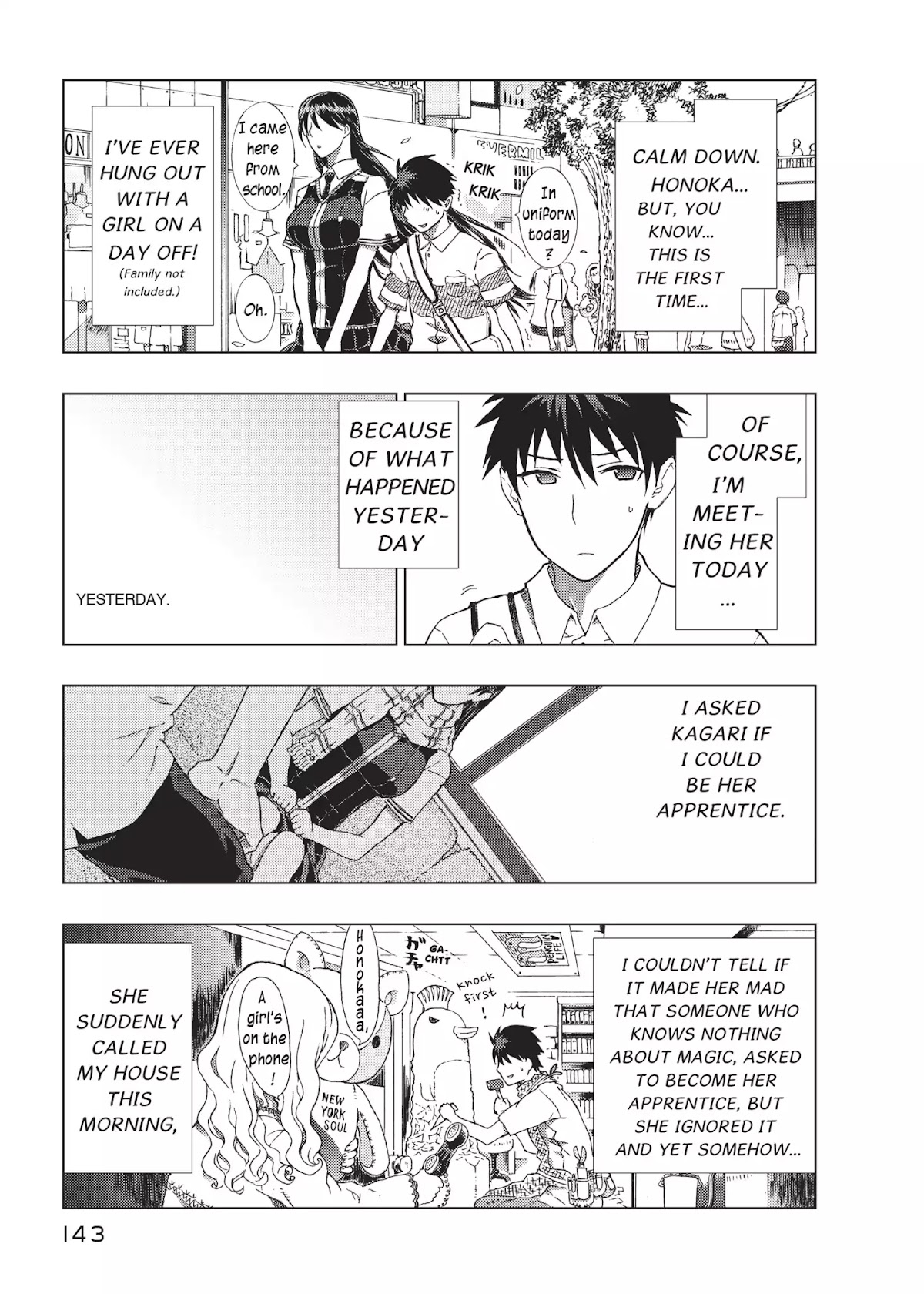 Witchcraft Works Chapter 4 page 3 - Chapter 4: Takamiya and the Witches' Intentions