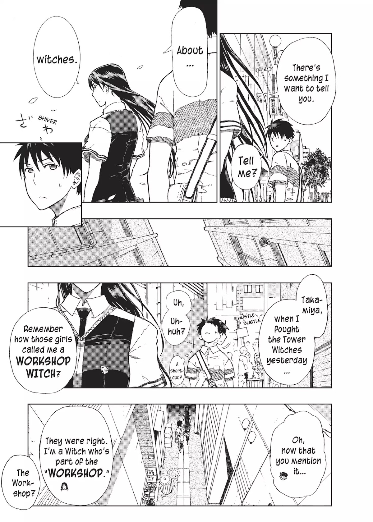 Witchcraft Works Chapter 4 page 5 - Chapter 4: Takamiya and the Witches' Intentions