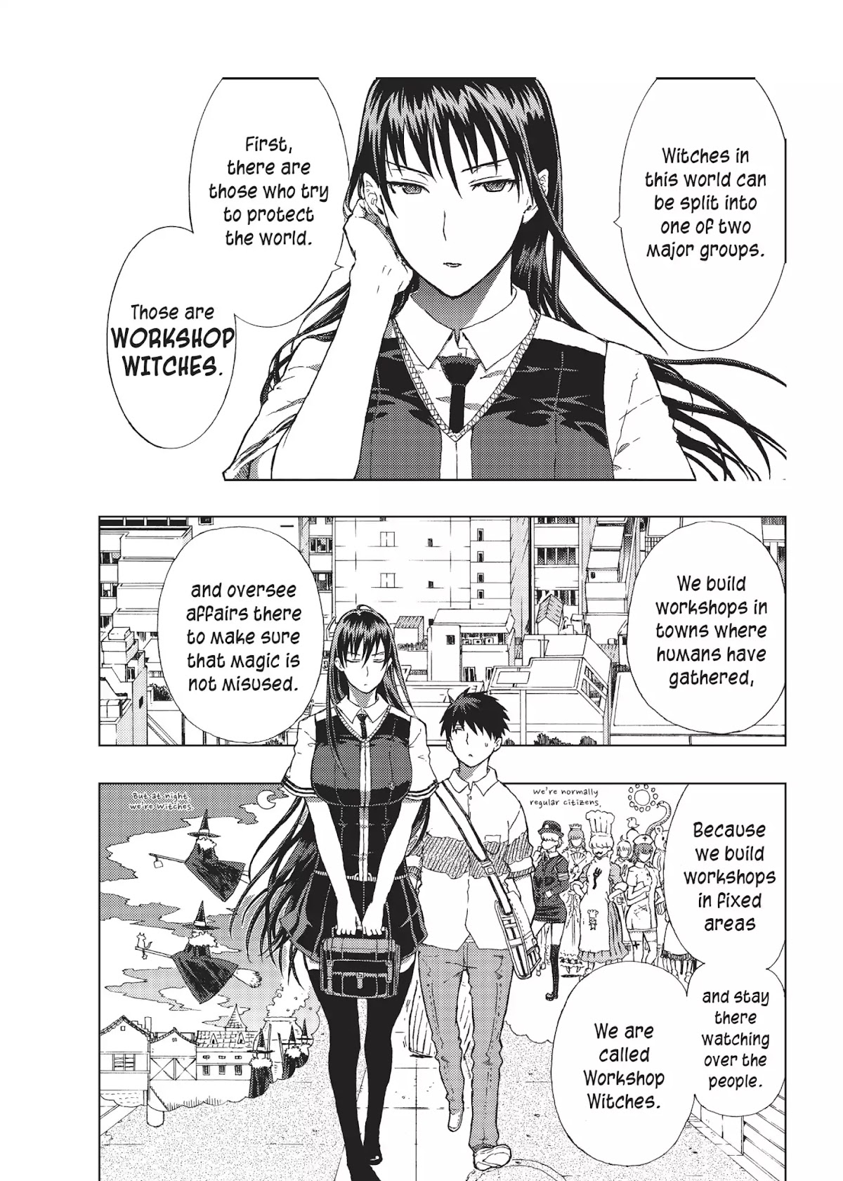 Witchcraft Works Chapter 4 page 6 - Chapter 4: Takamiya and the Witches' Intentions