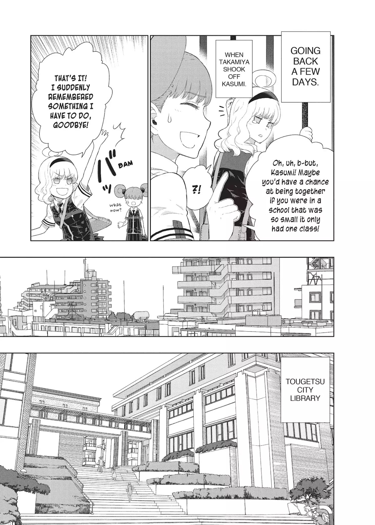 Witchcraft Works Chapter 40 page 1 - Chapter 40: Takamiya and Kasumi's Piñata